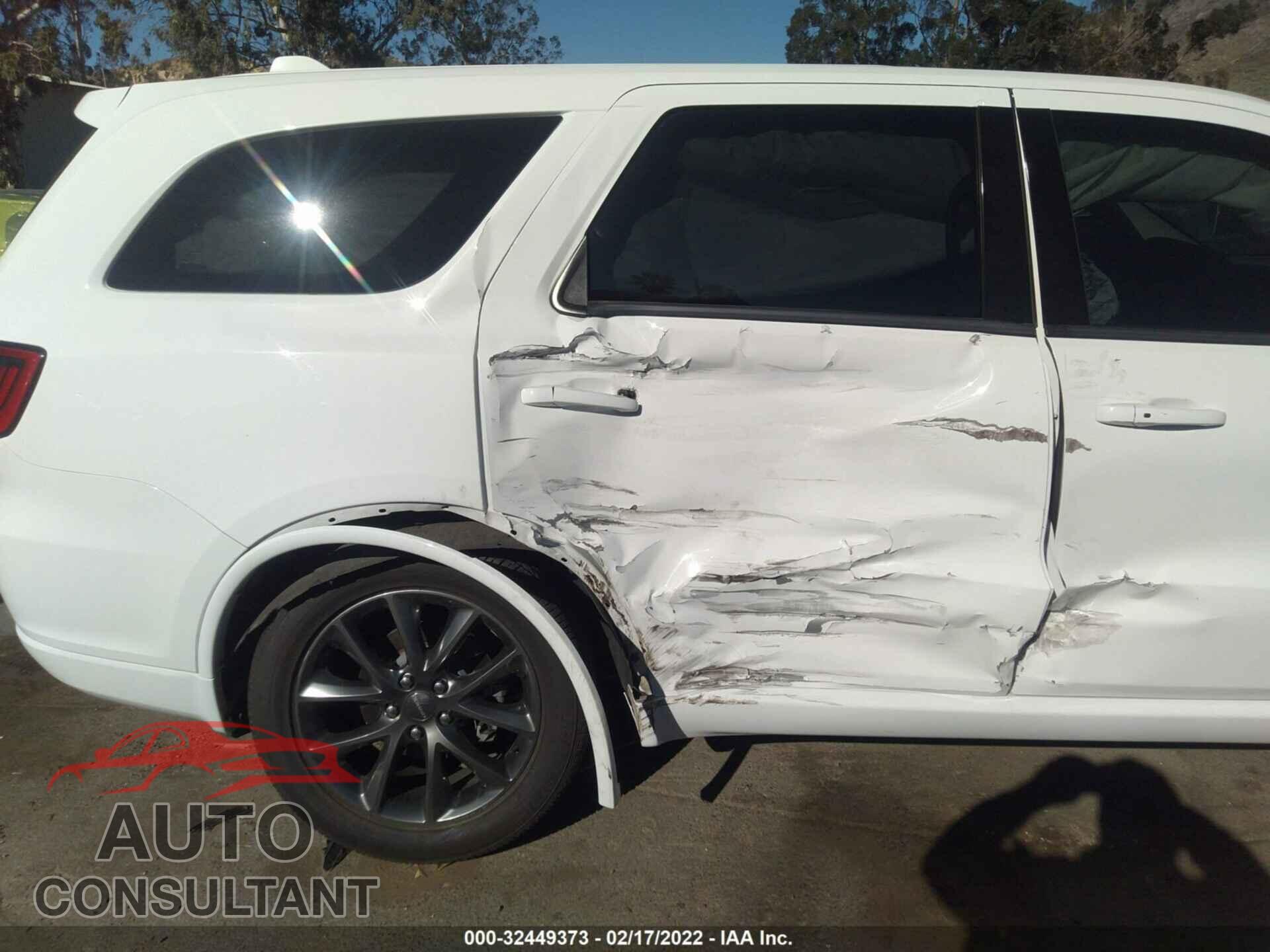 DODGE DURANGO 2018 - 1C4RDJDG7JC282517