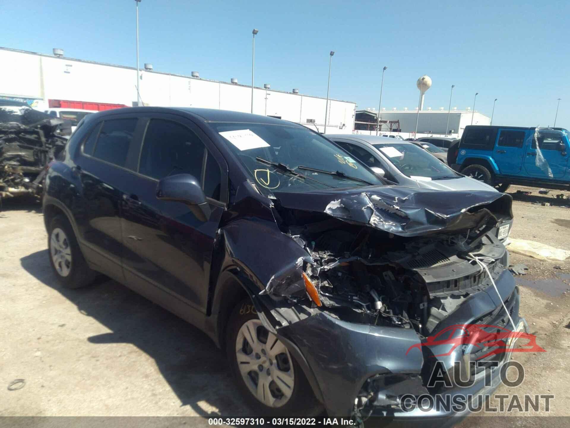 CHEVROLET TRAX 2018 - 3GNCJKSB6JL354606