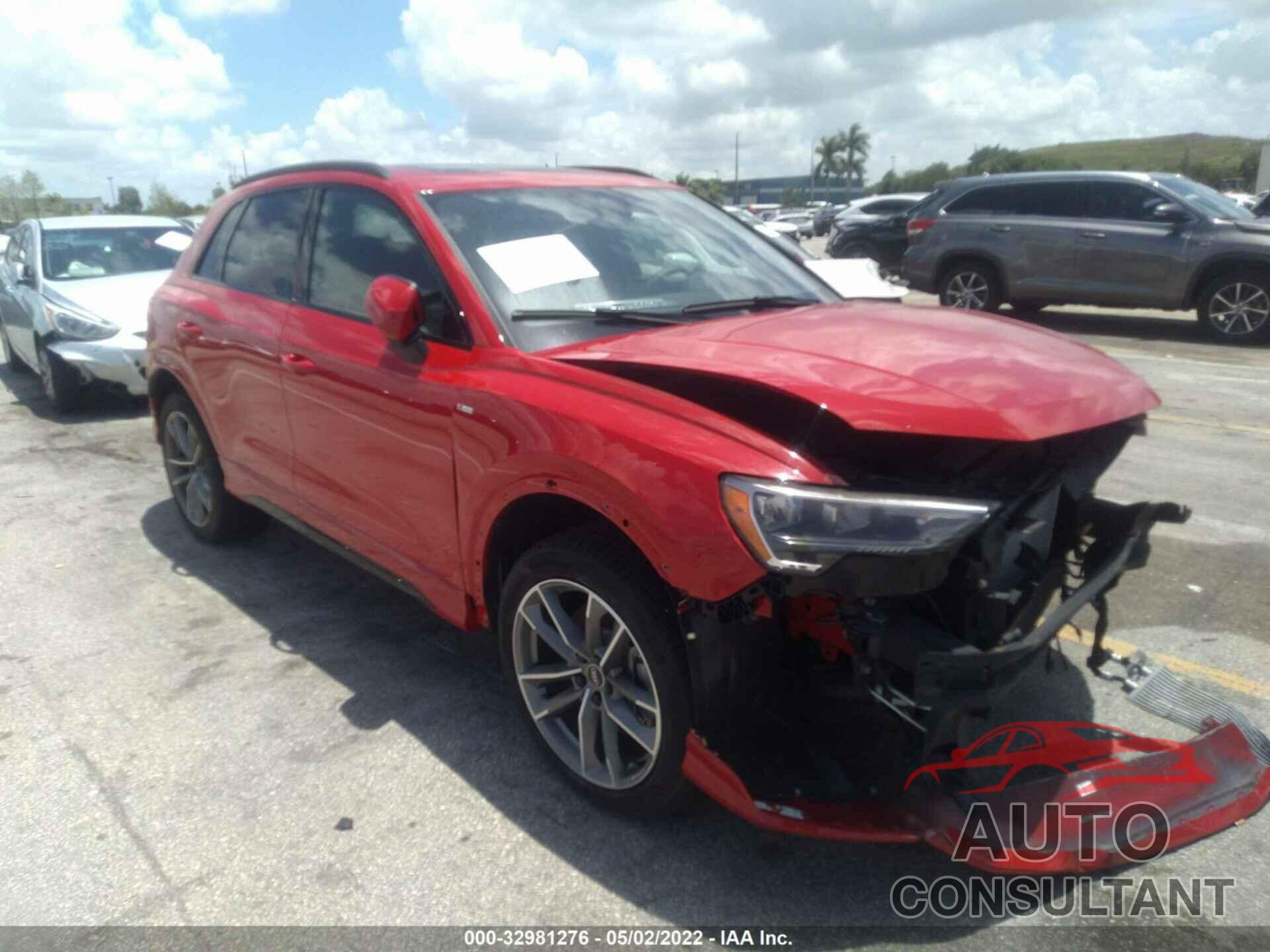 AUDI Q3 2021 - WA1DECF32M1040483