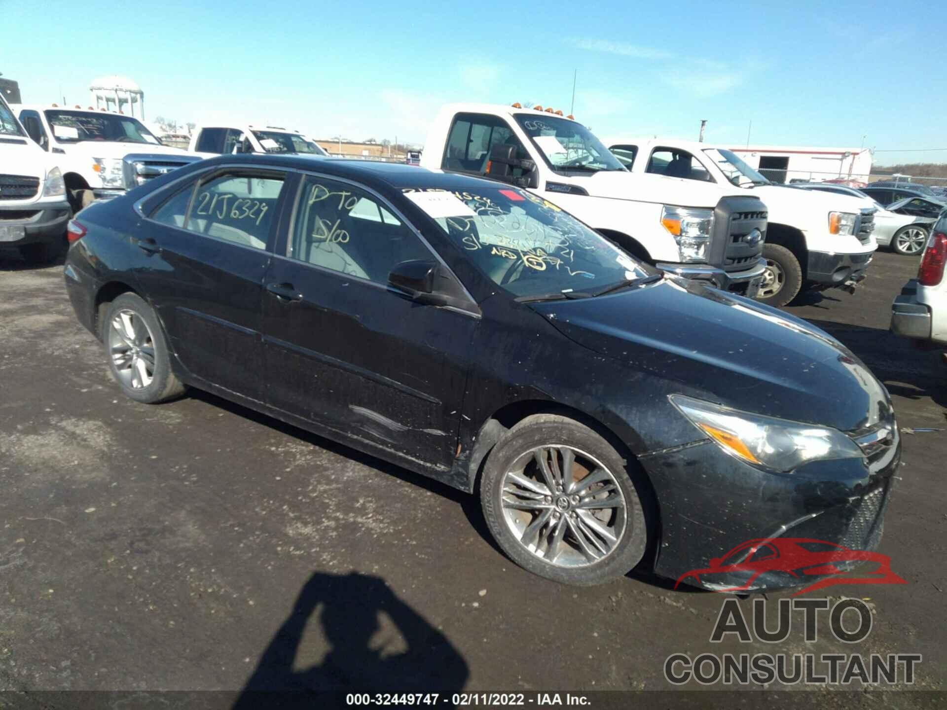 TOYOTA CAMRY 2016 - 4T1BF1FK4GU256517