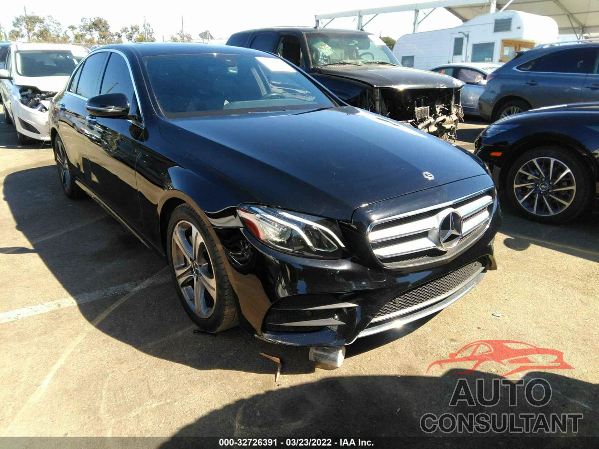 MERCEDES-BENZ E-CLASS 2020 - WDDZF8DB7LA753898