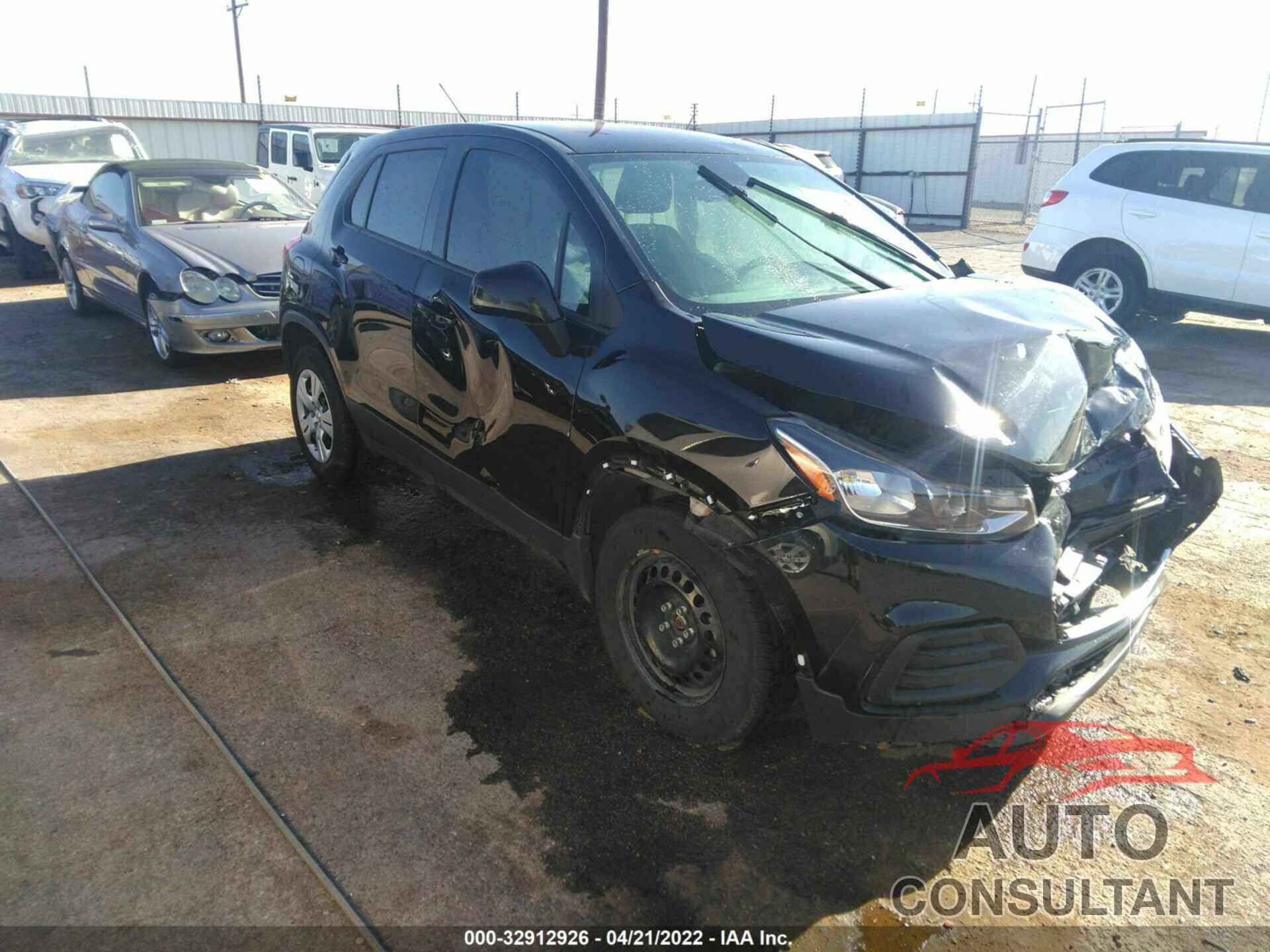 CHEVROLET TRAX 2018 - 3GNCJKSB8JL256919