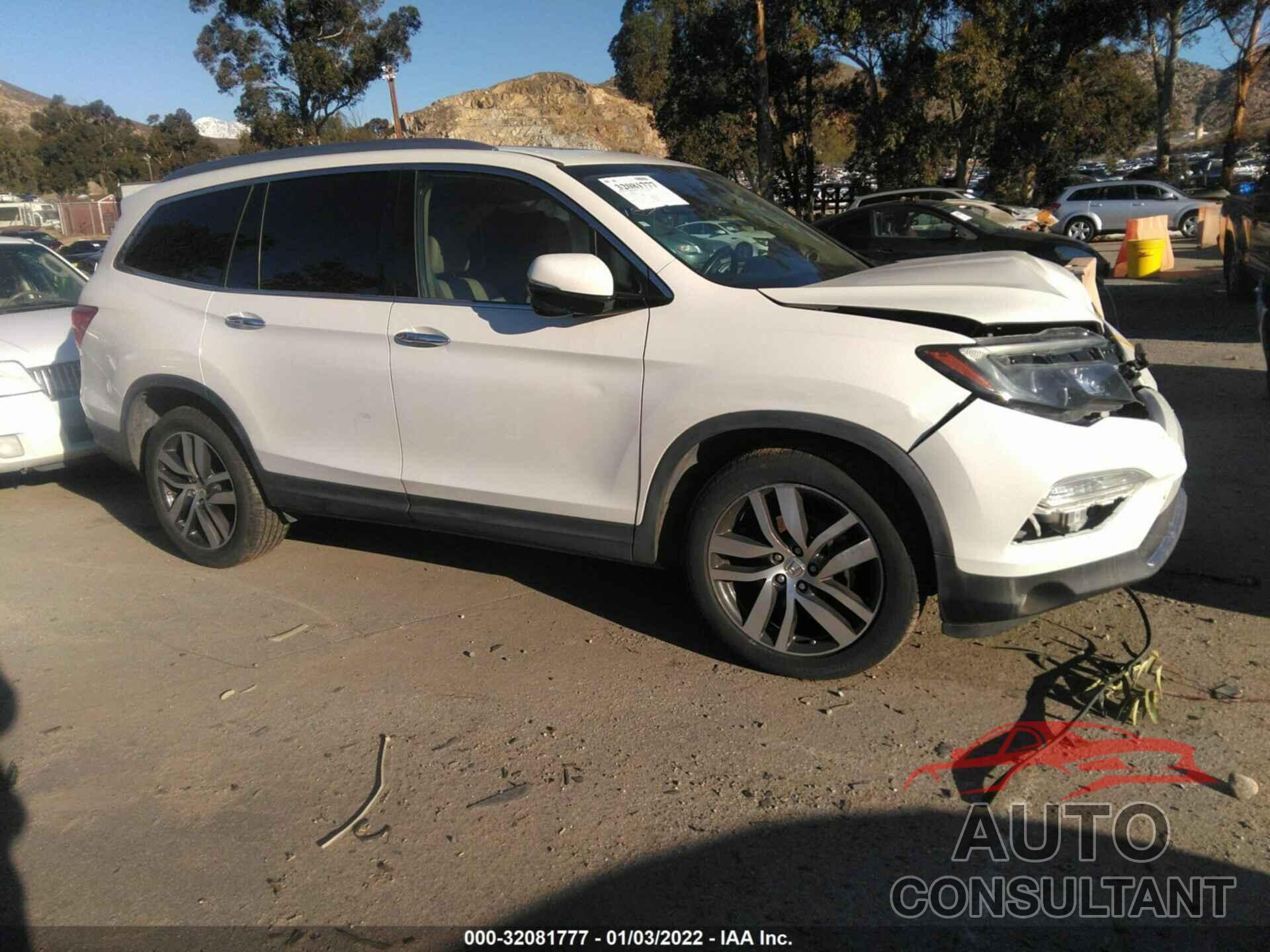 HONDA PILOT 2016 - 5FNYF5H93GB005691