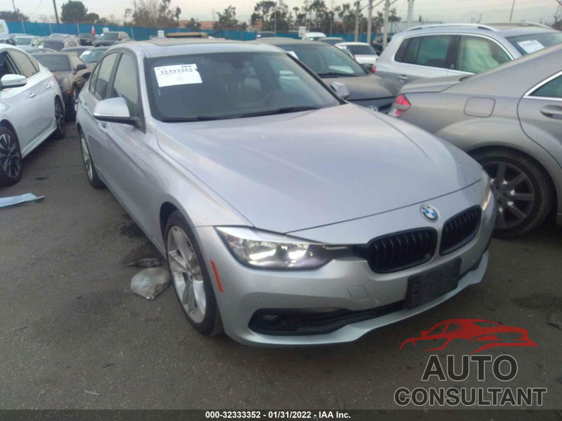 BMW 3 SERIES 2016 - WBA8E1G5XGNT37104