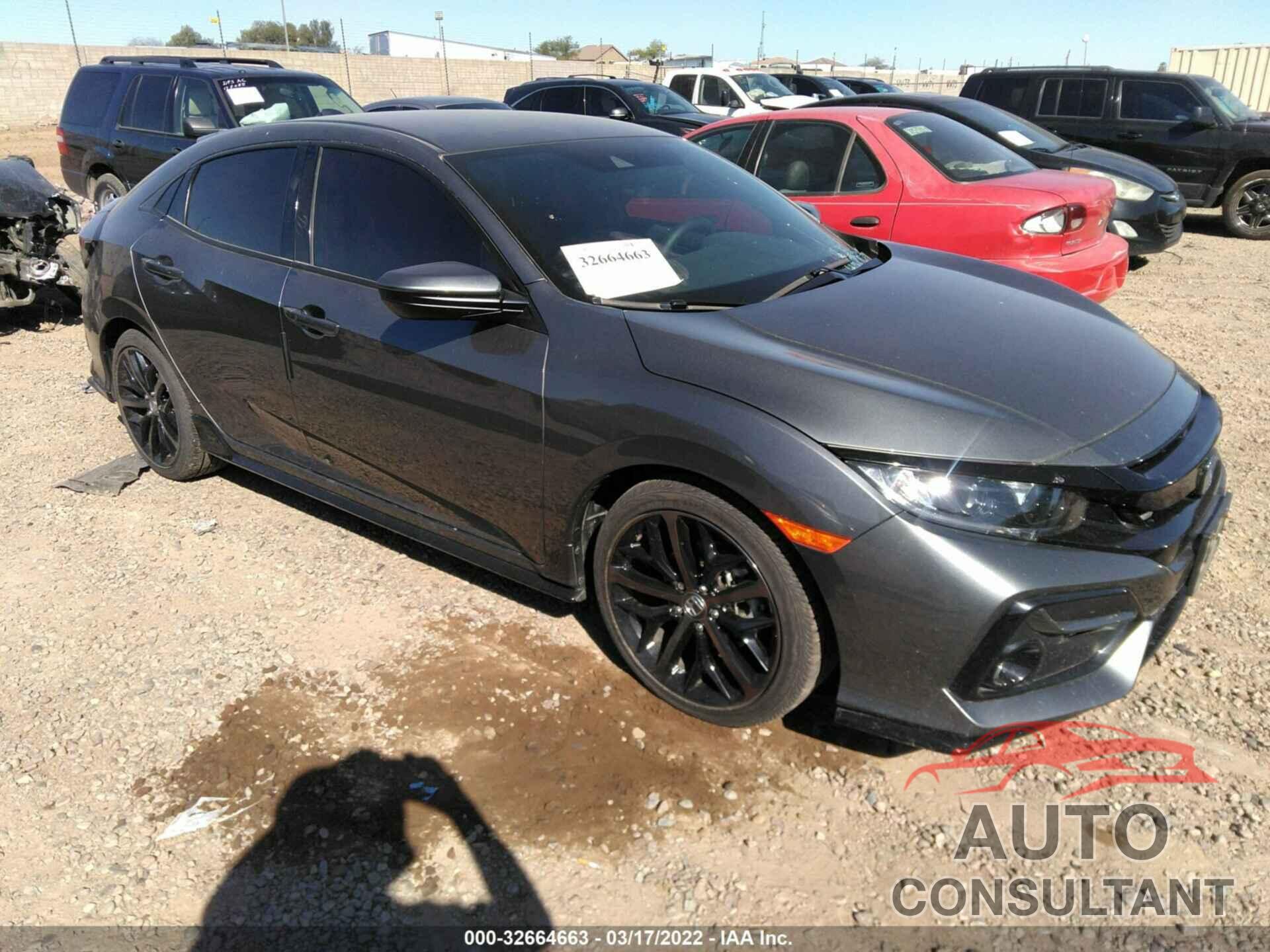 HONDA CIVIC HATCHBACK 2020 - SHHFK7H40LU419698