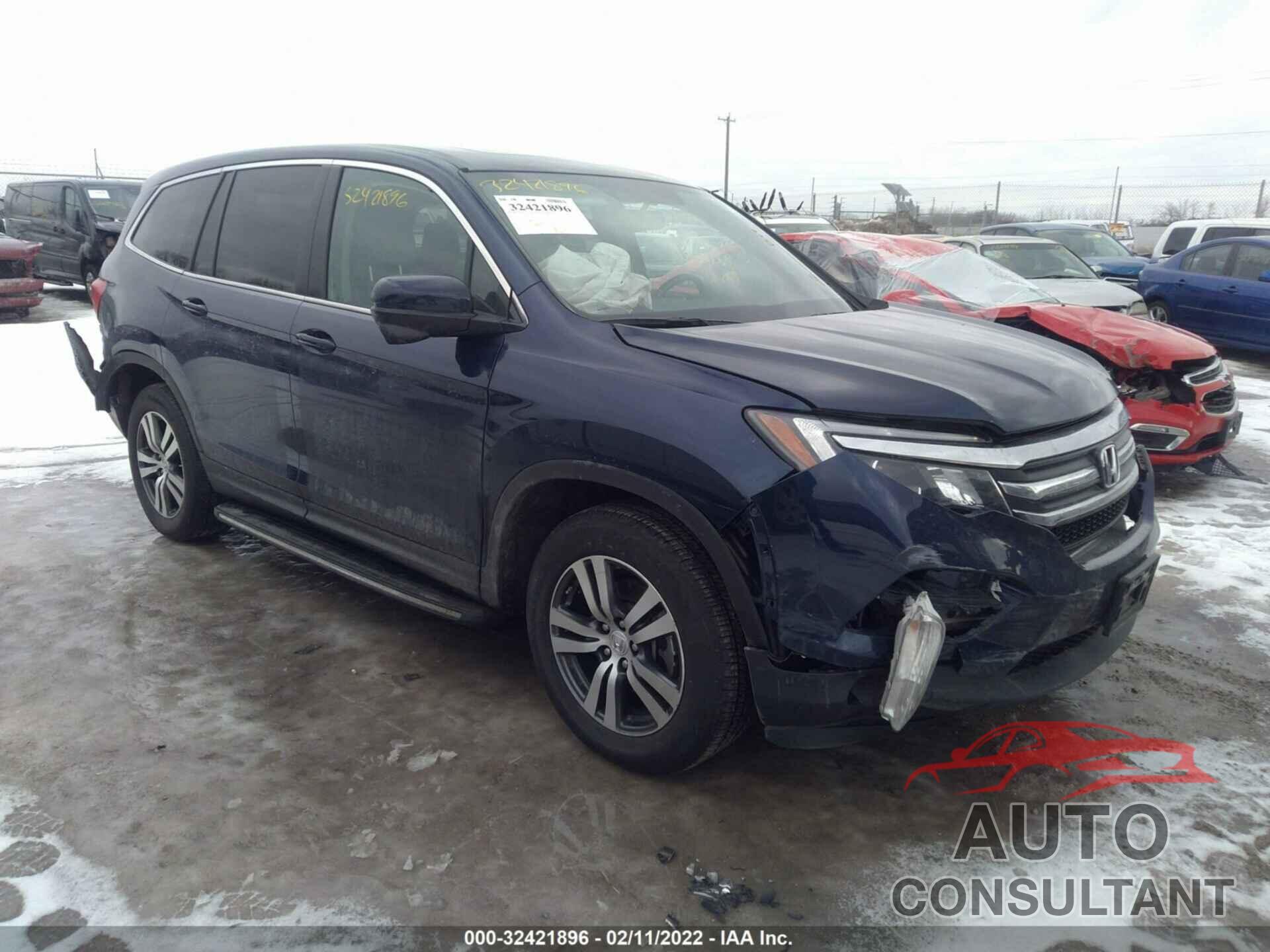 HONDA PILOT 2016 - 5FNYF6H8XGB116820