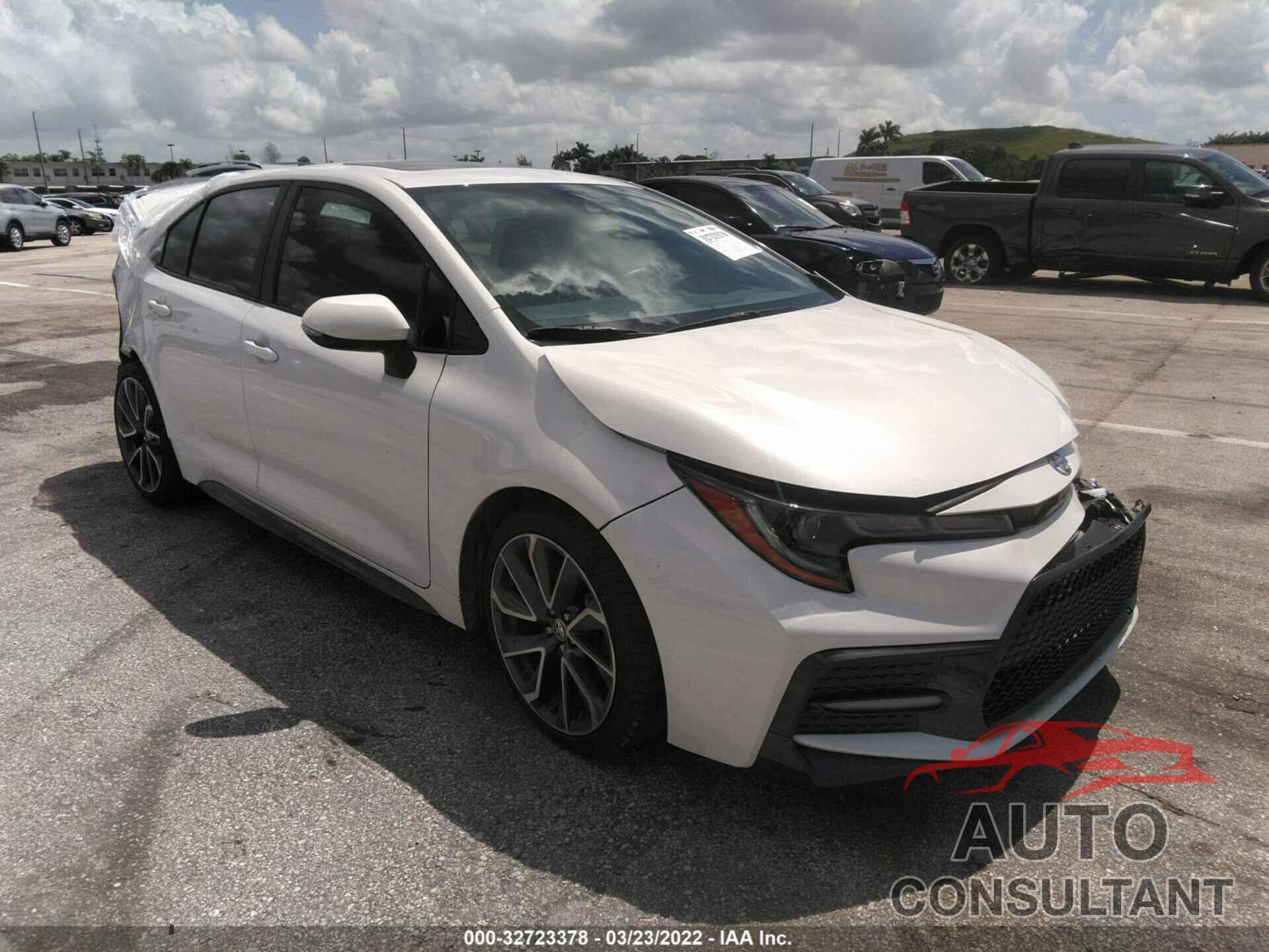 TOYOTA COROLLA 2020 - 5YFT4RCE7LP023136