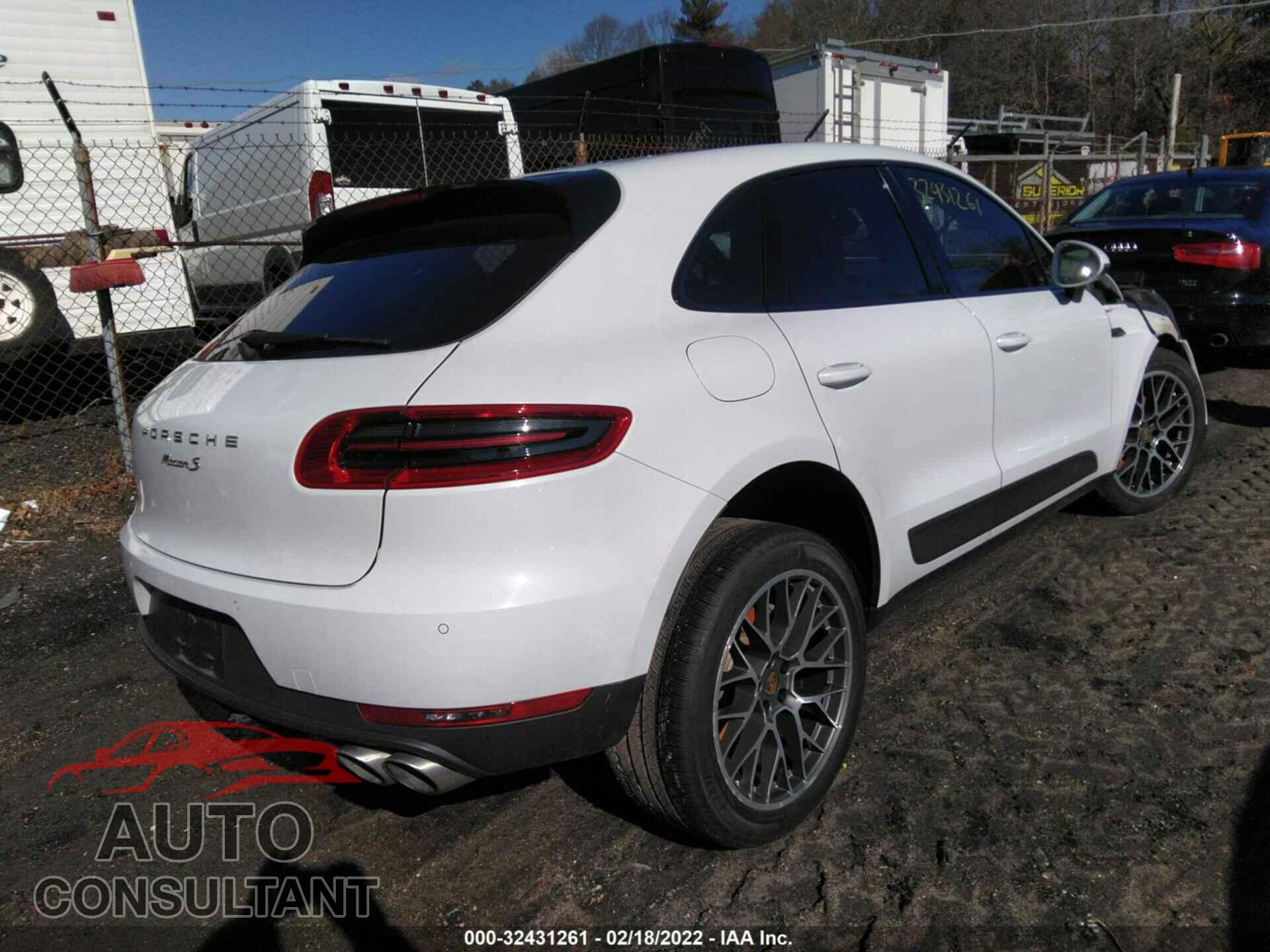 PORSCHE MACAN 2016 - WP1AB2A56GLB48536