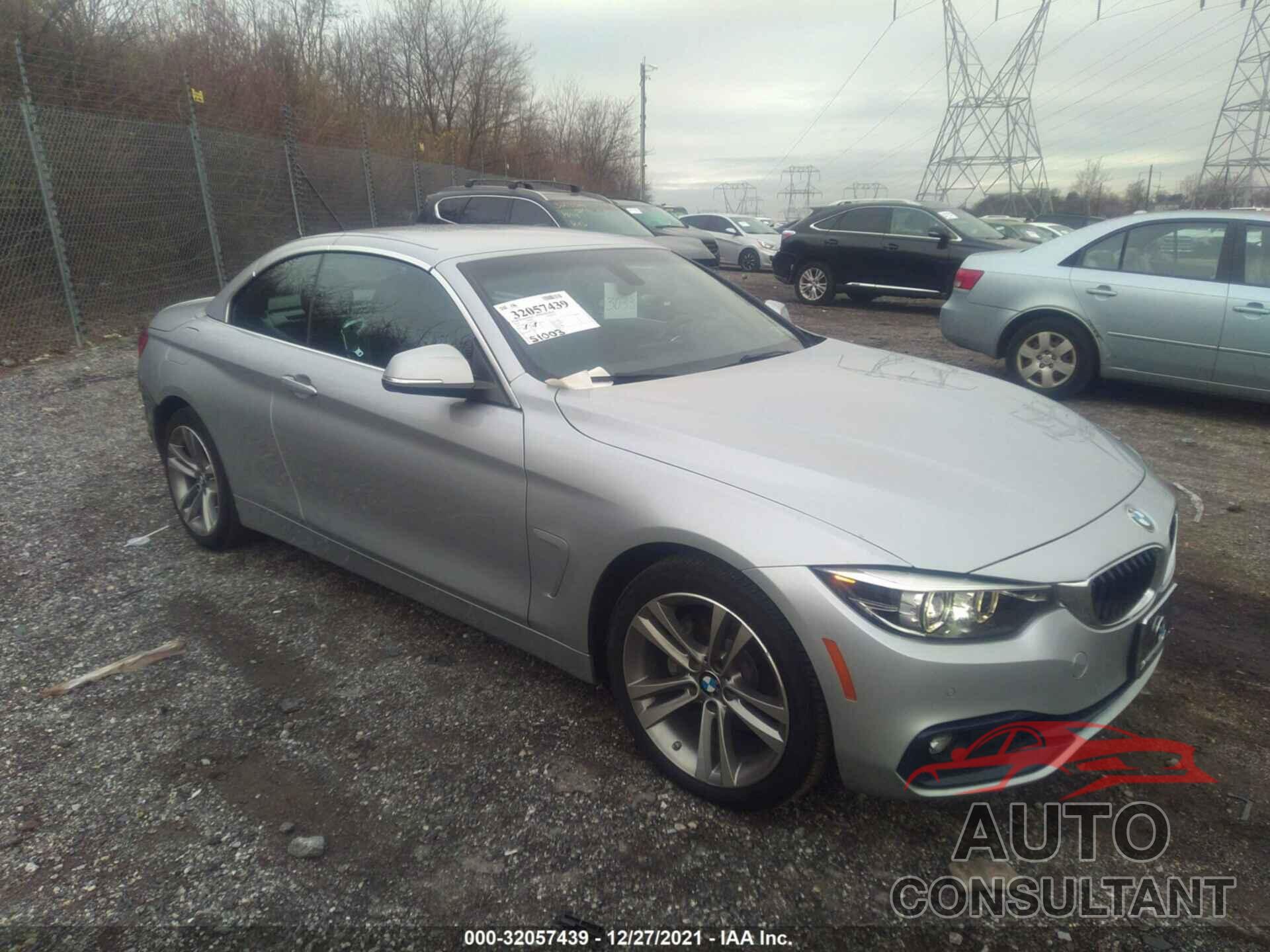 BMW 4 SERIES 2018 - WBA4Z3C58JEC47934