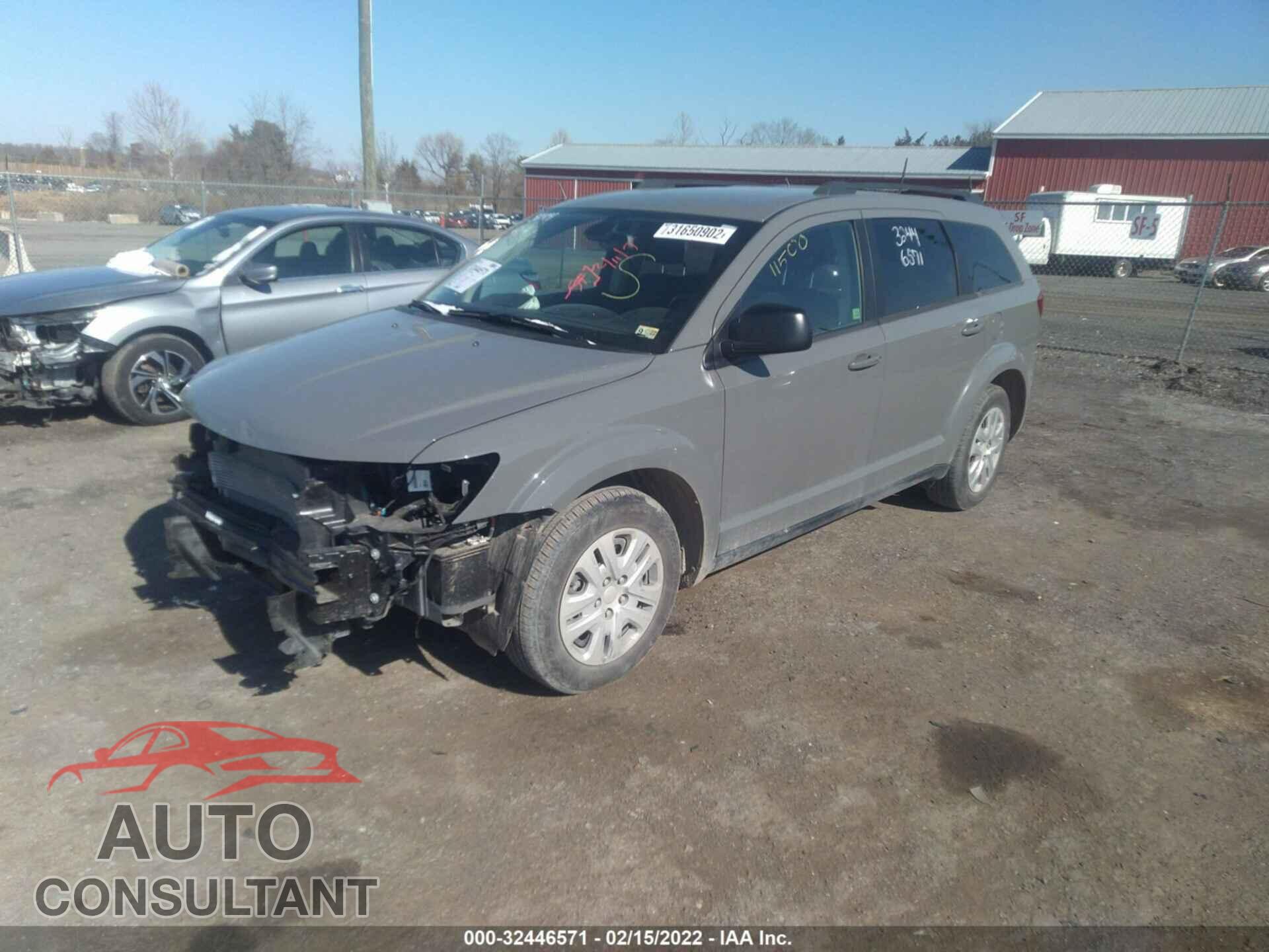 DODGE JOURNEY 2020 - 3C4PDCAB6LT250158
