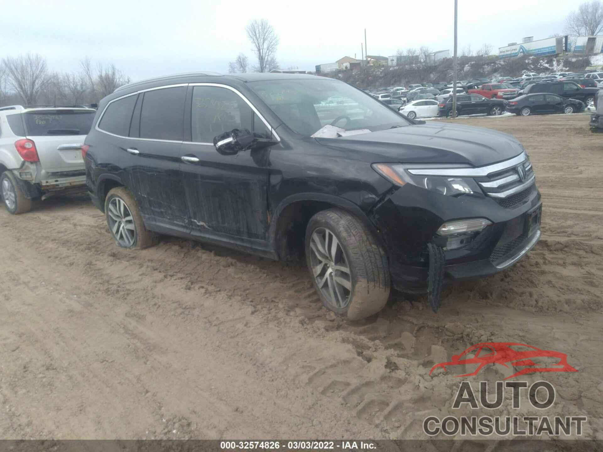 HONDA PILOT 2016 - 5FNYF6H96GB095473
