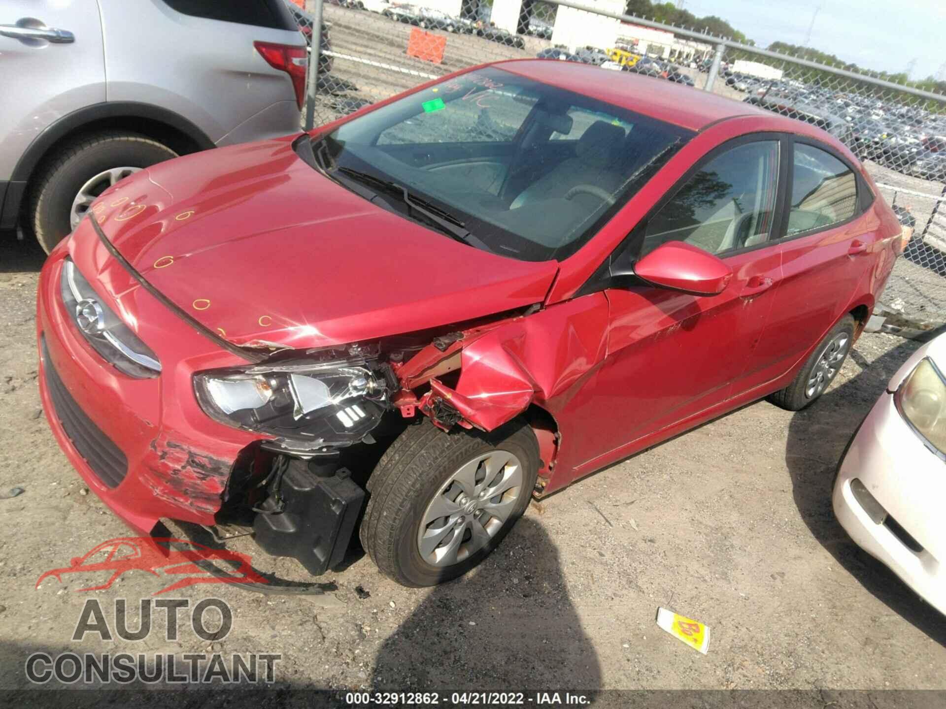 HYUNDAI ACCENT 2017 - KMHCT4AE8HU307616