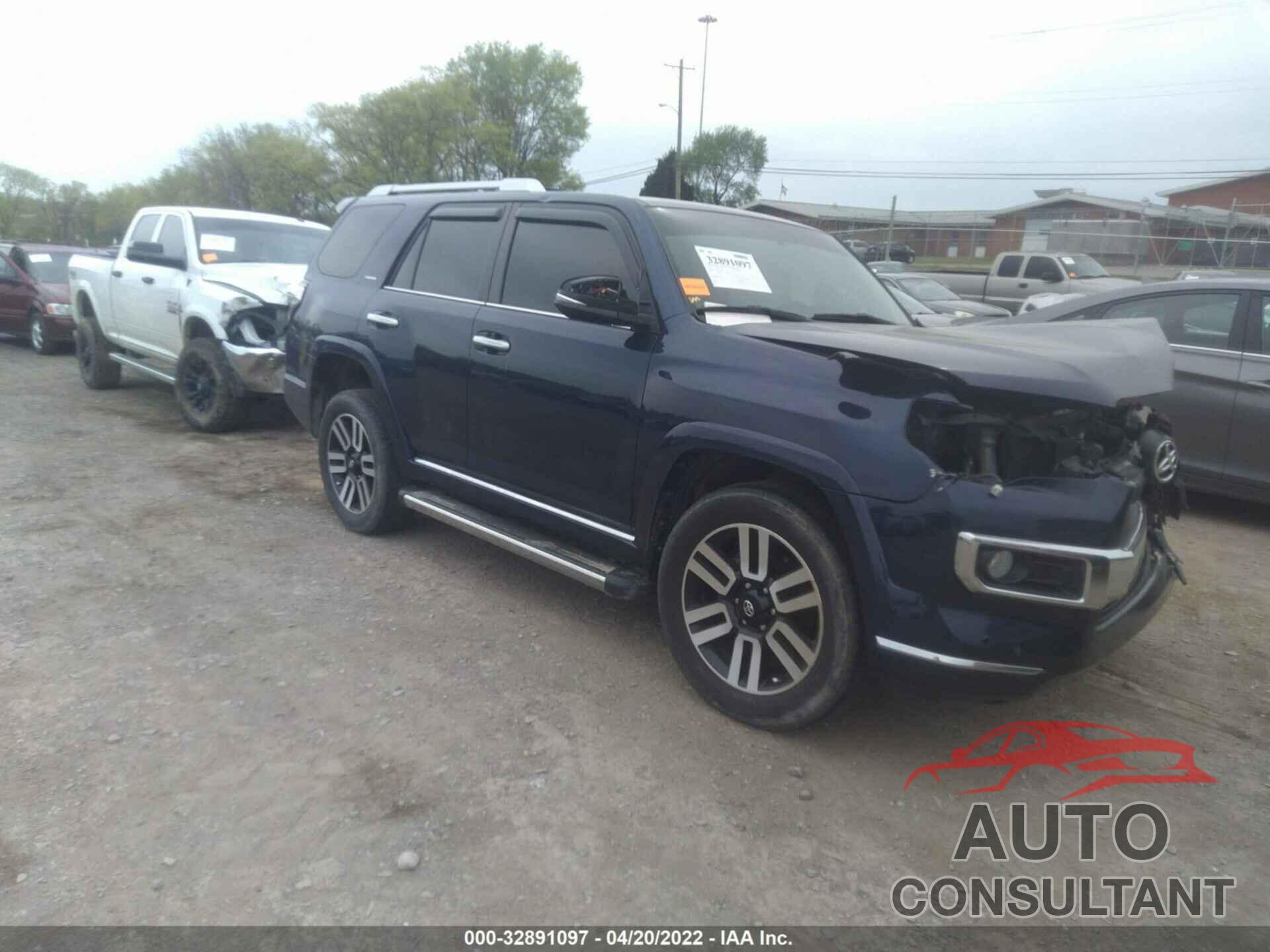 TOYOTA 4RUNNER 2016 - JTEBU5JRXG5287864