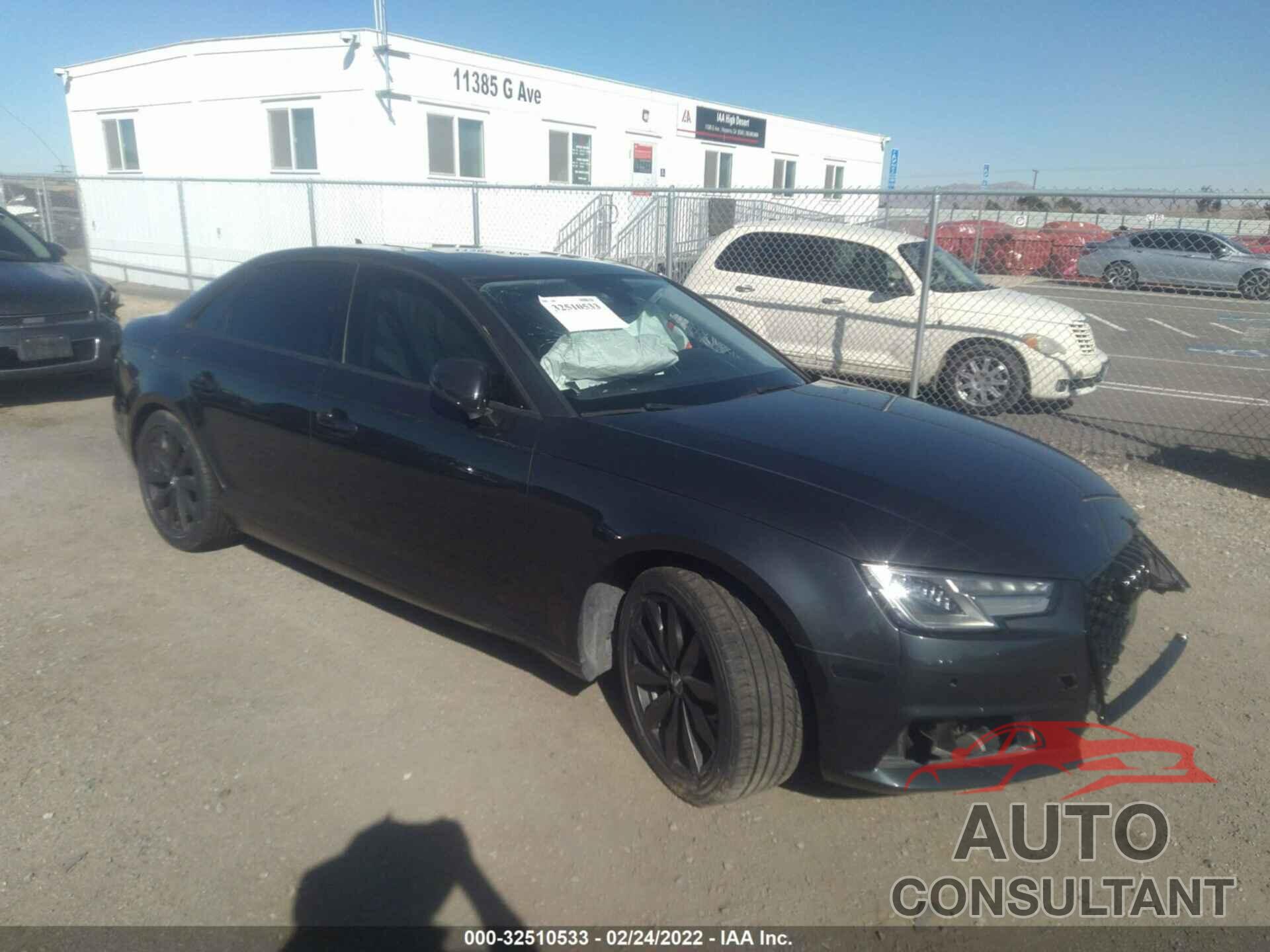 AUDI A4 2017 - WAUGNAF43HN016513