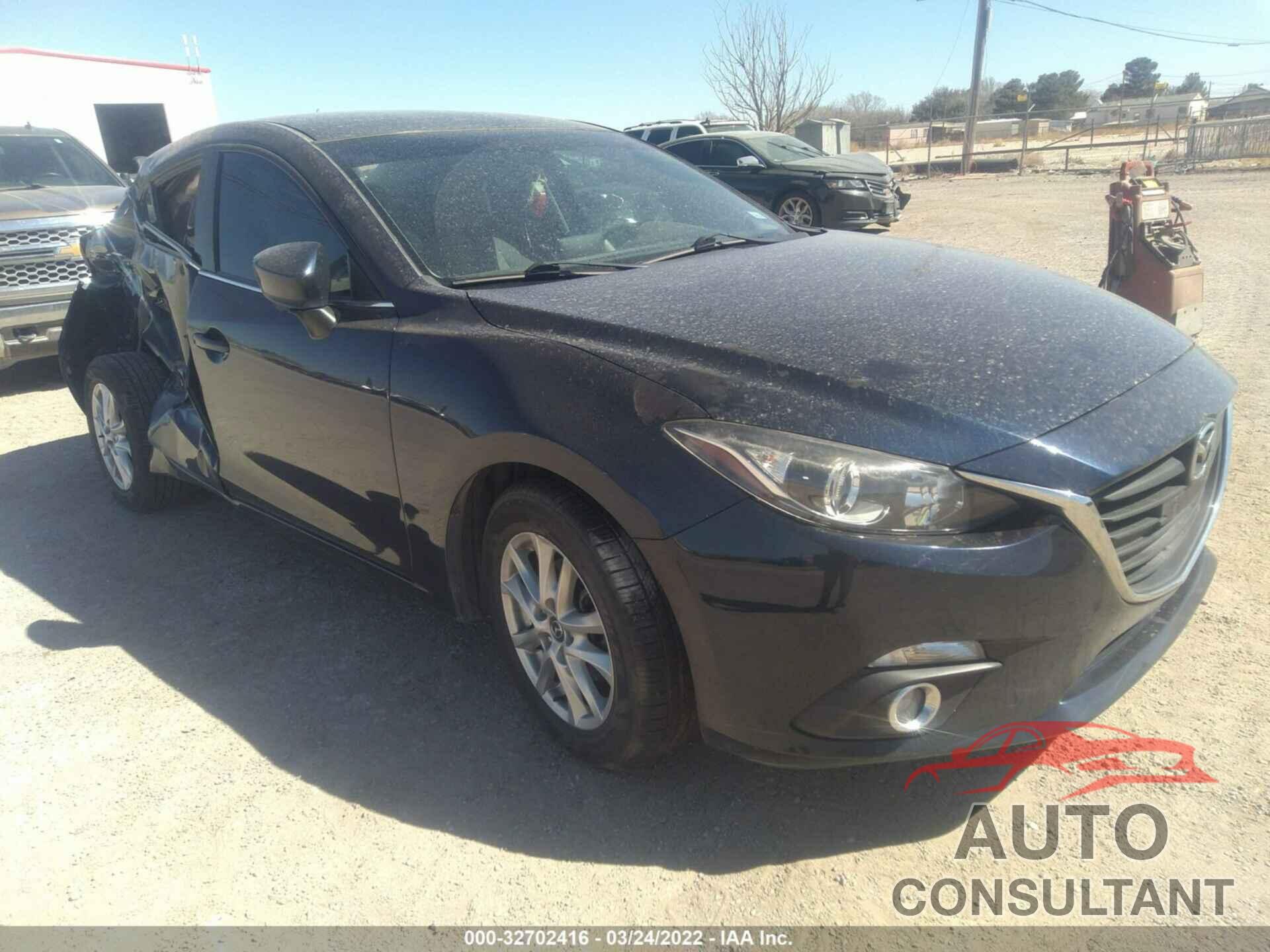 MAZDA MAZDA3 2016 - JM1BM1U75G1326293