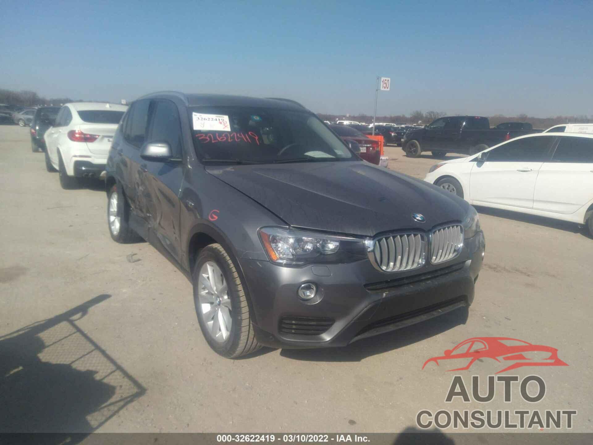 BMW X3 2017 - 5UXWZ7C35H0V91046