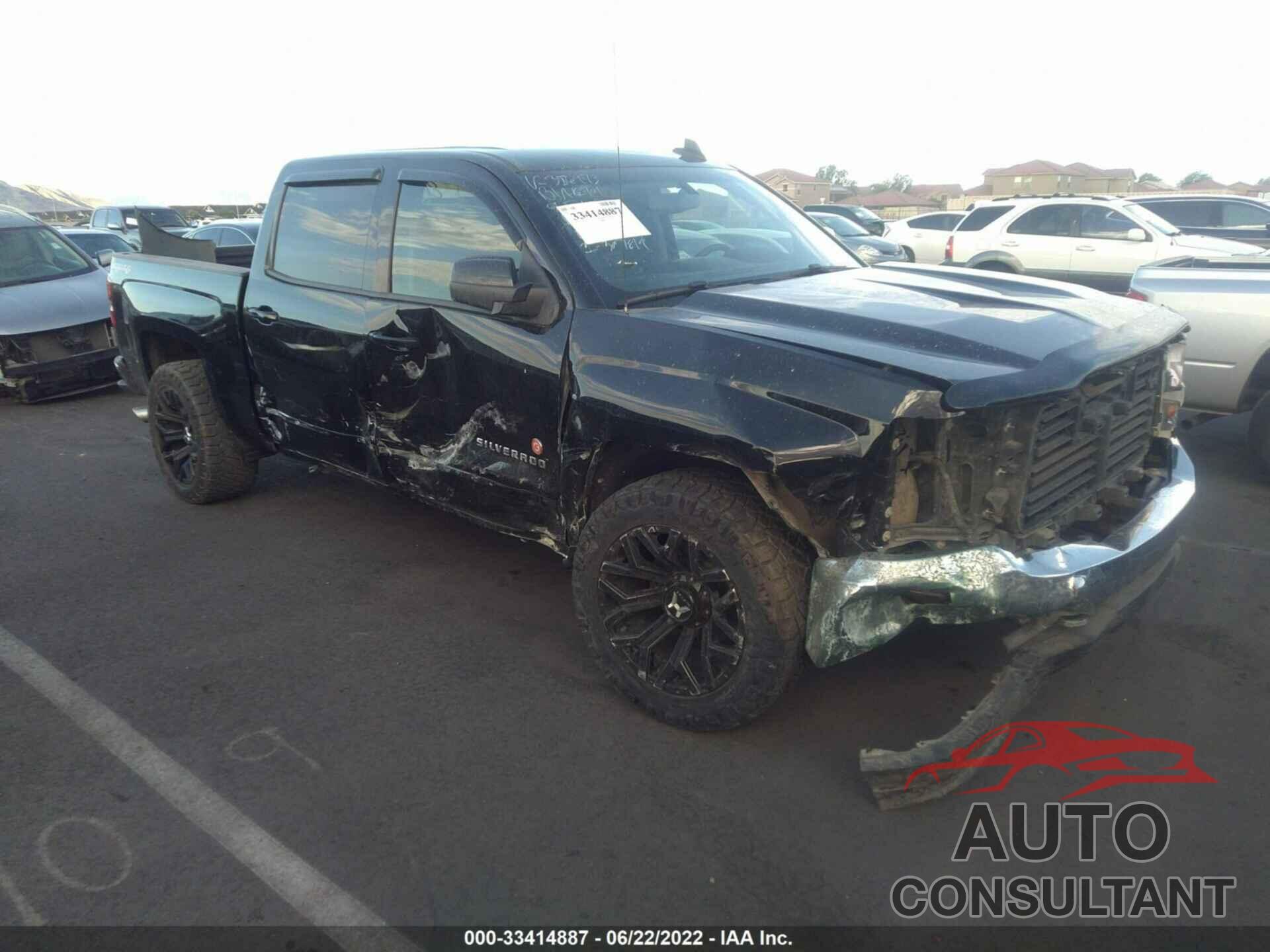 CHEVROLET SILVERADO 1500 2017 - 3GCUKREC2HG356976