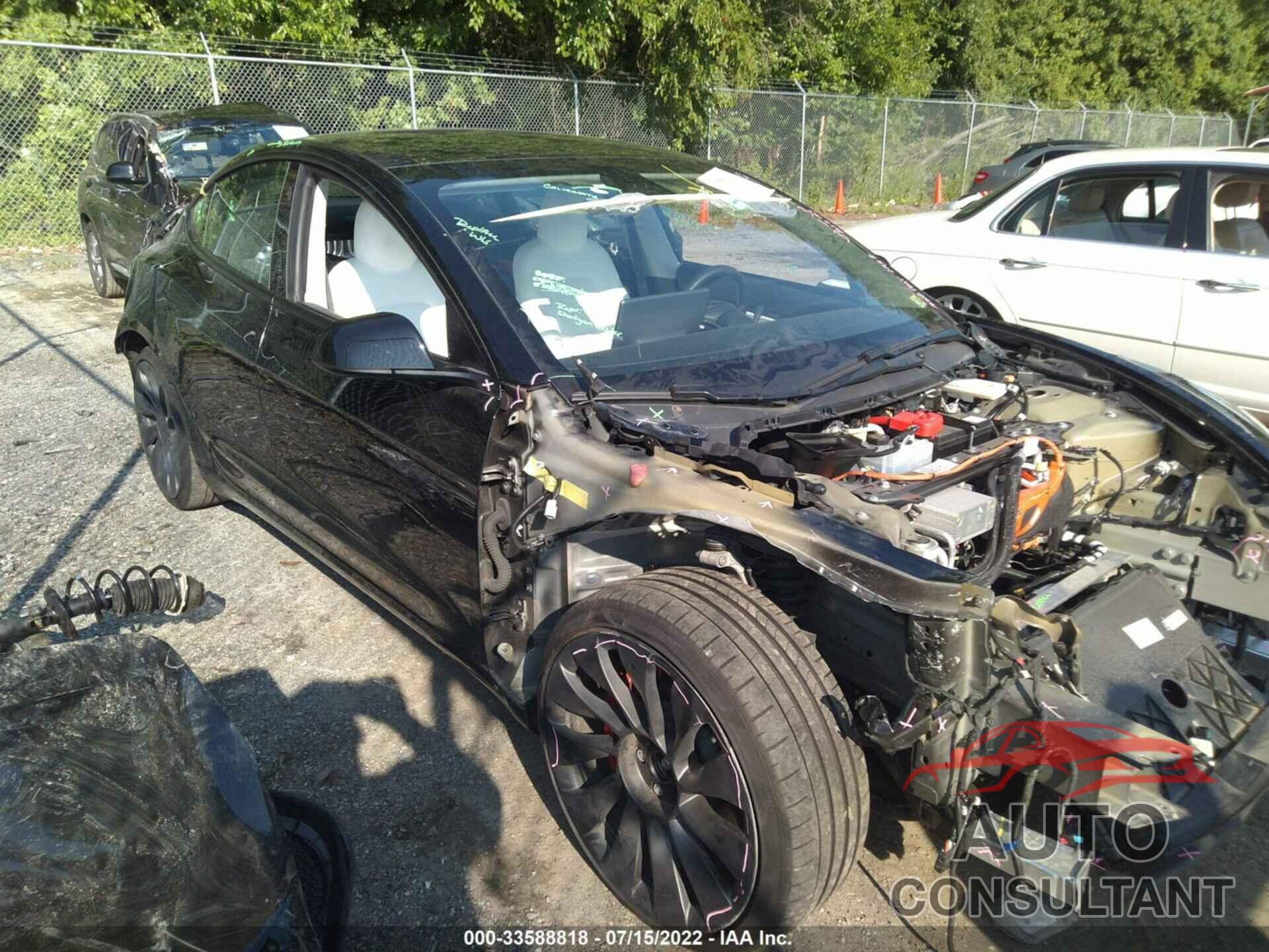 TESLA MODEL 3 2021 - 5YJ3E1EC0MF914313