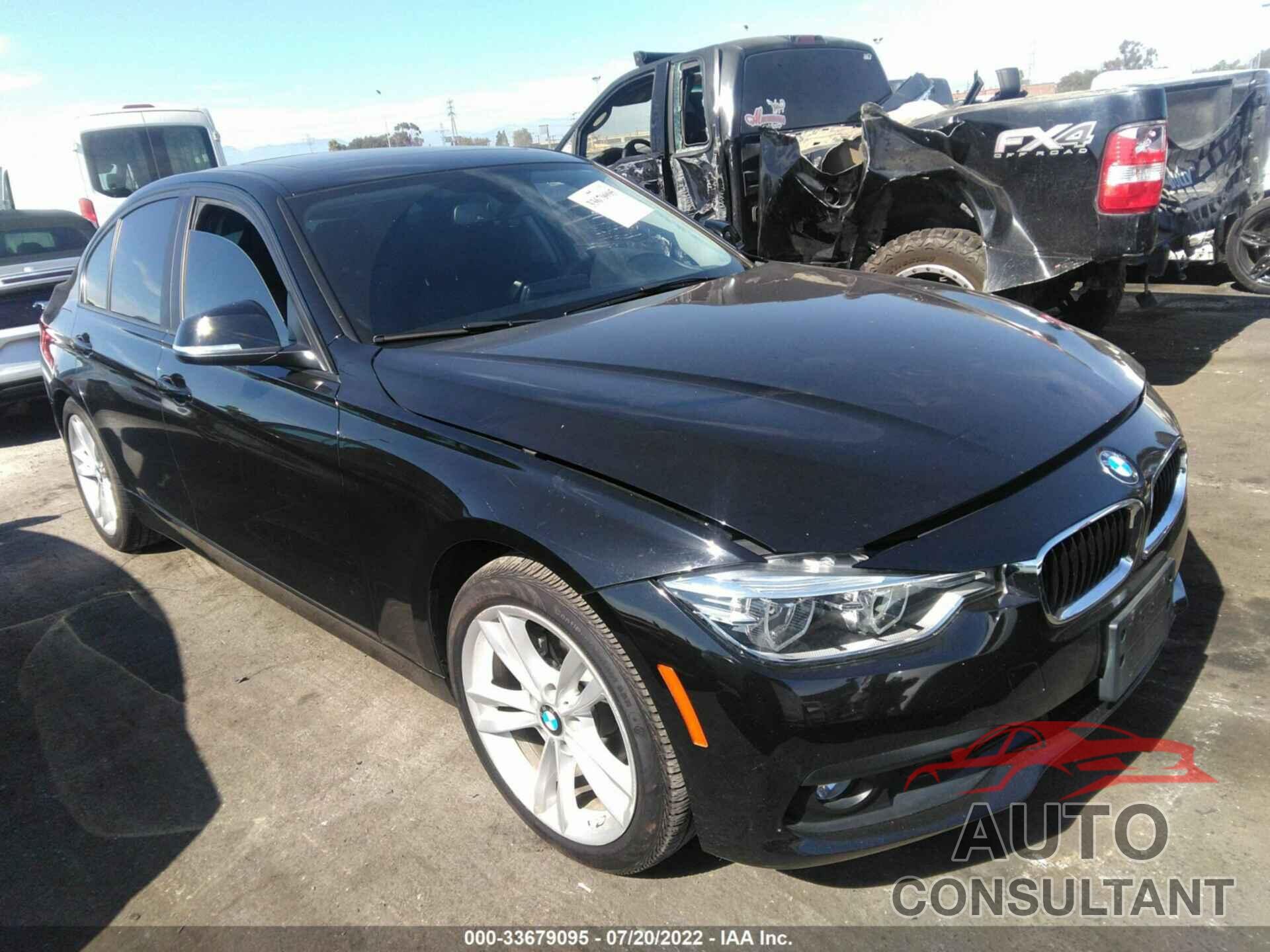 BMW 3 SERIES 2018 - WBA8A9C56JK623248