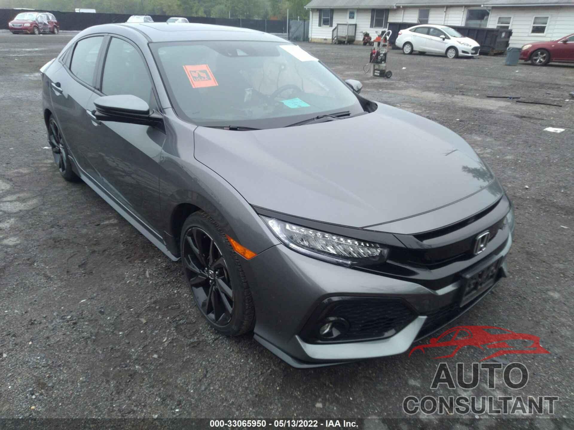 HONDA CIVIC HATCHBACK 2018 - SHHFK7H99JU216530