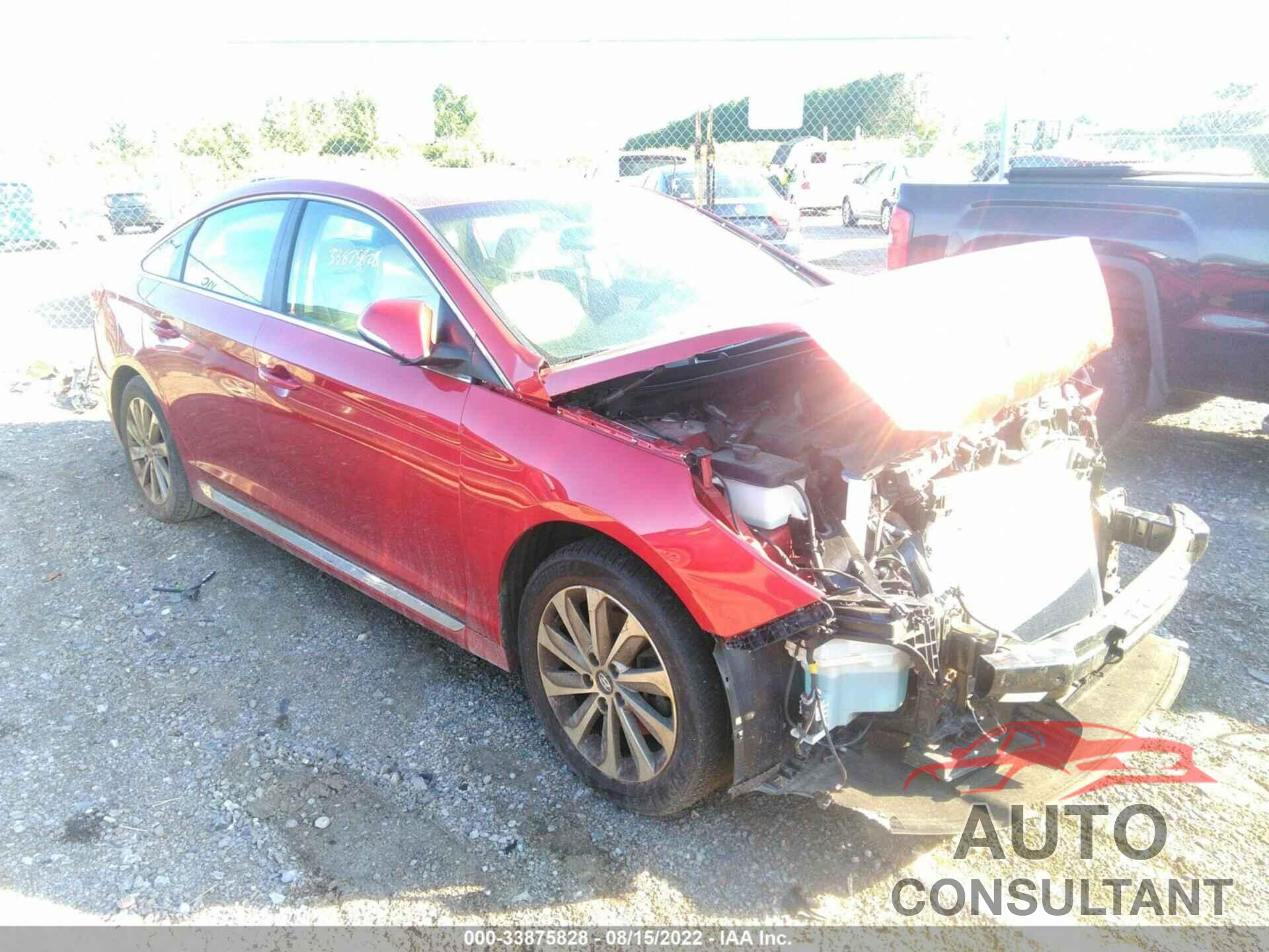 HYUNDAI SONATA 2017 - 5NPE34AF9HH526522