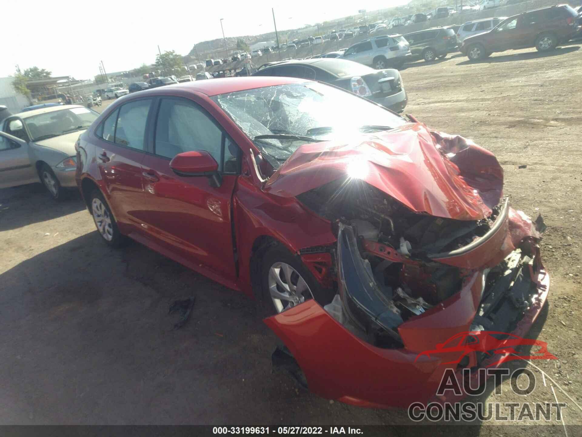 TOYOTA COROLLA 2020 - JTDEPRAE8LJ094921