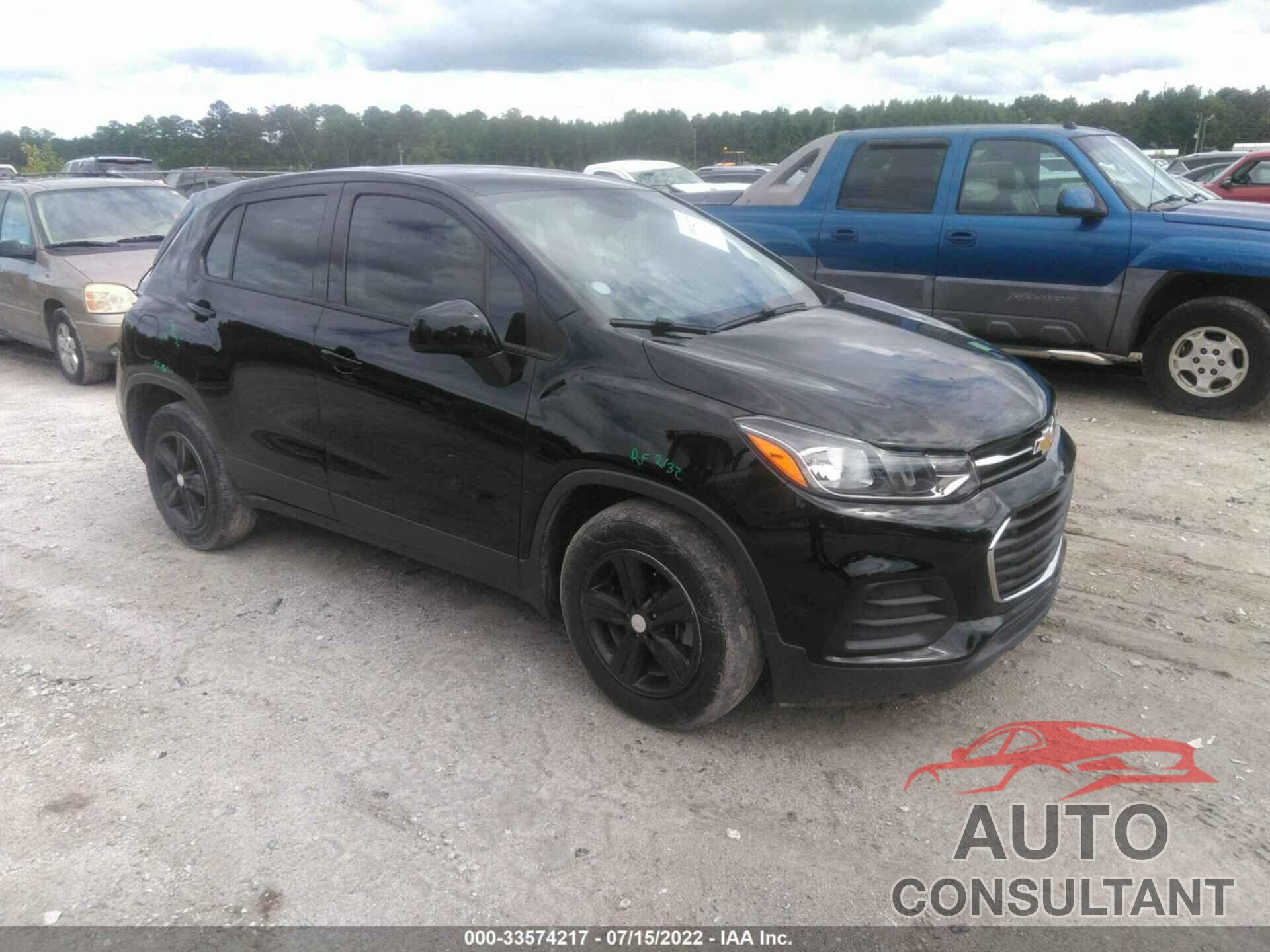 CHEVROLET TRAX 2019 - 3GNCJKSB5KL371415