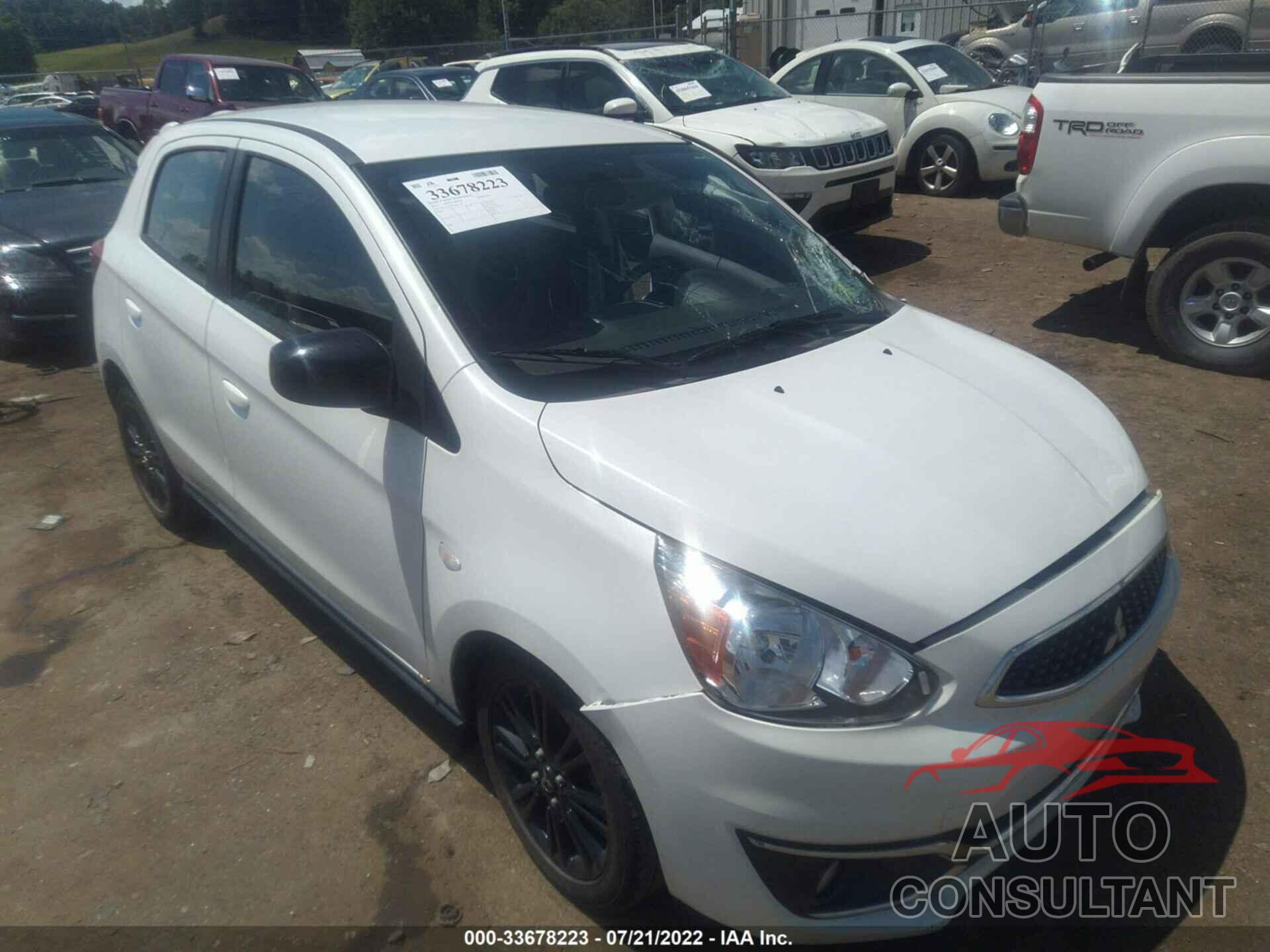 MITSUBISHI MIRAGE 2019 - ML32A5HJ9KH012722