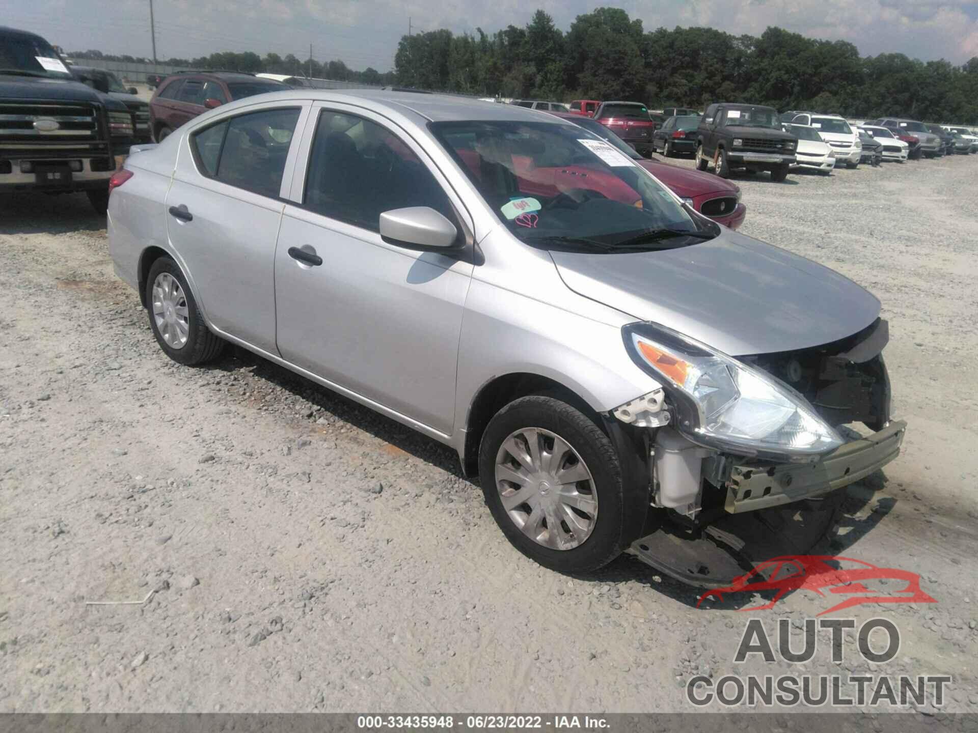 NISSAN VERSA 2016 - 3N1CN7AP1GL861240