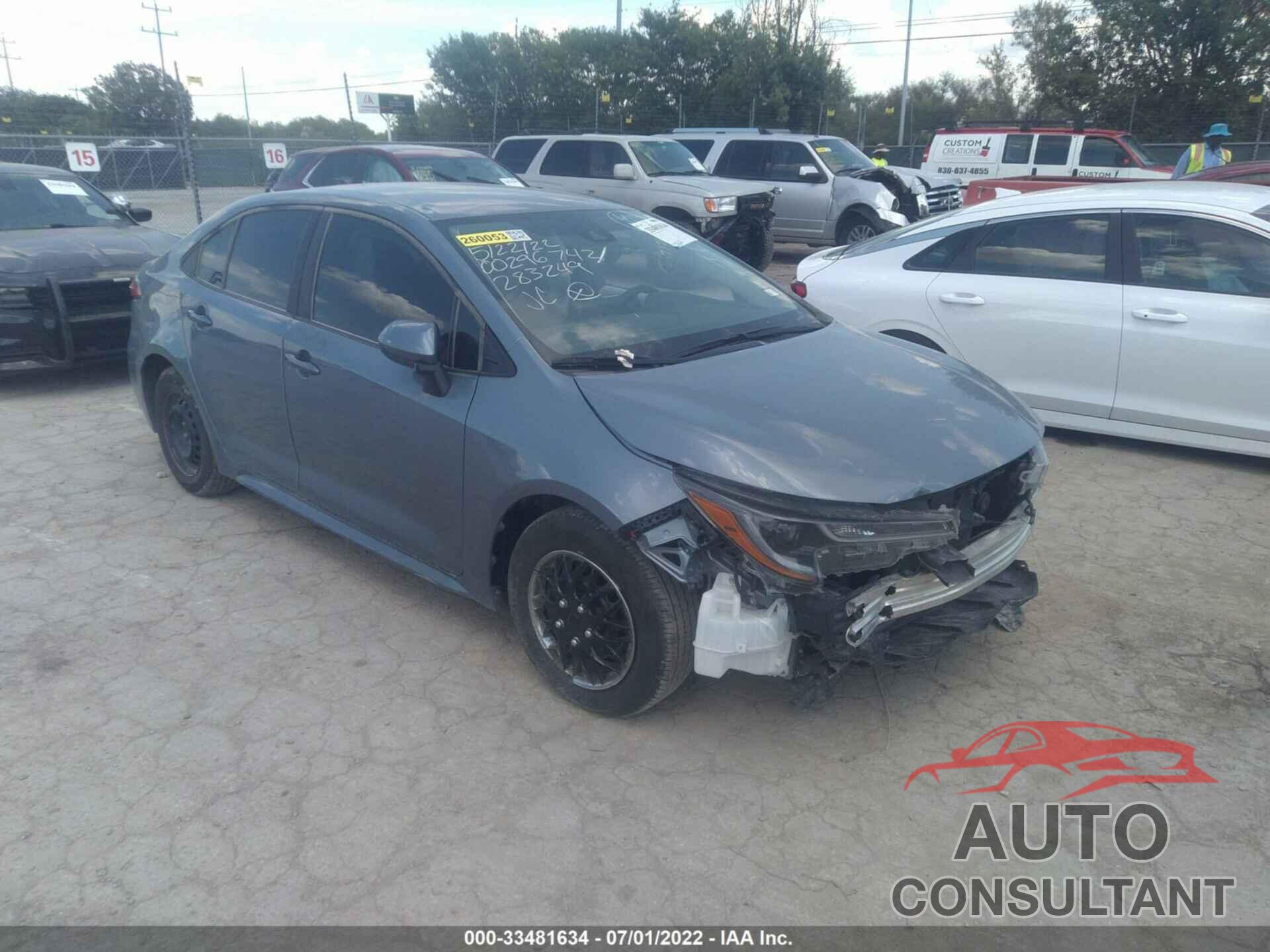 TOYOTA COROLLA 2022 - 5YFDPMAE9NP283249