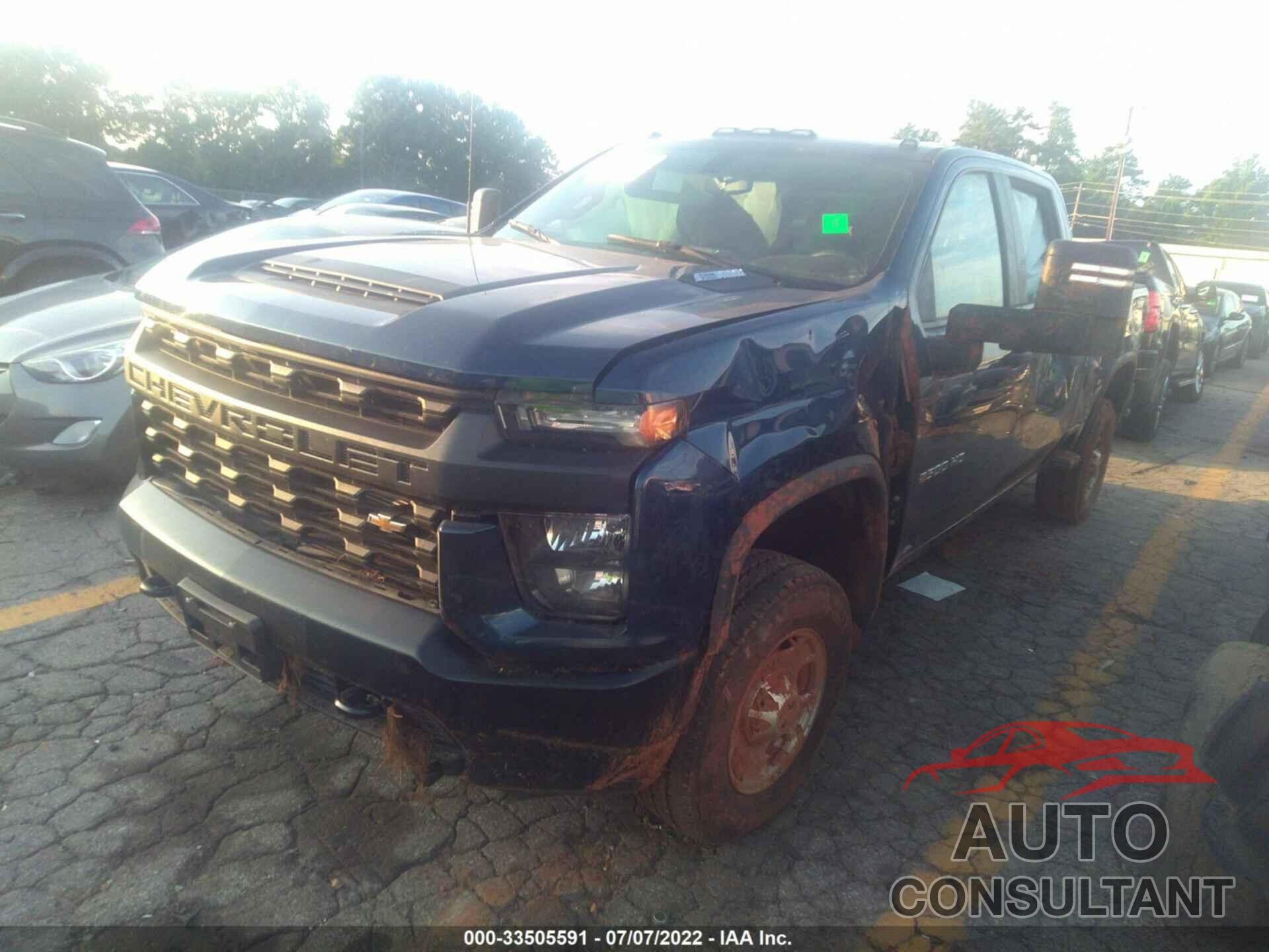 CHEVROLET SILVERADO 2500HD 2021 - 1GC4YLEY2MF129497