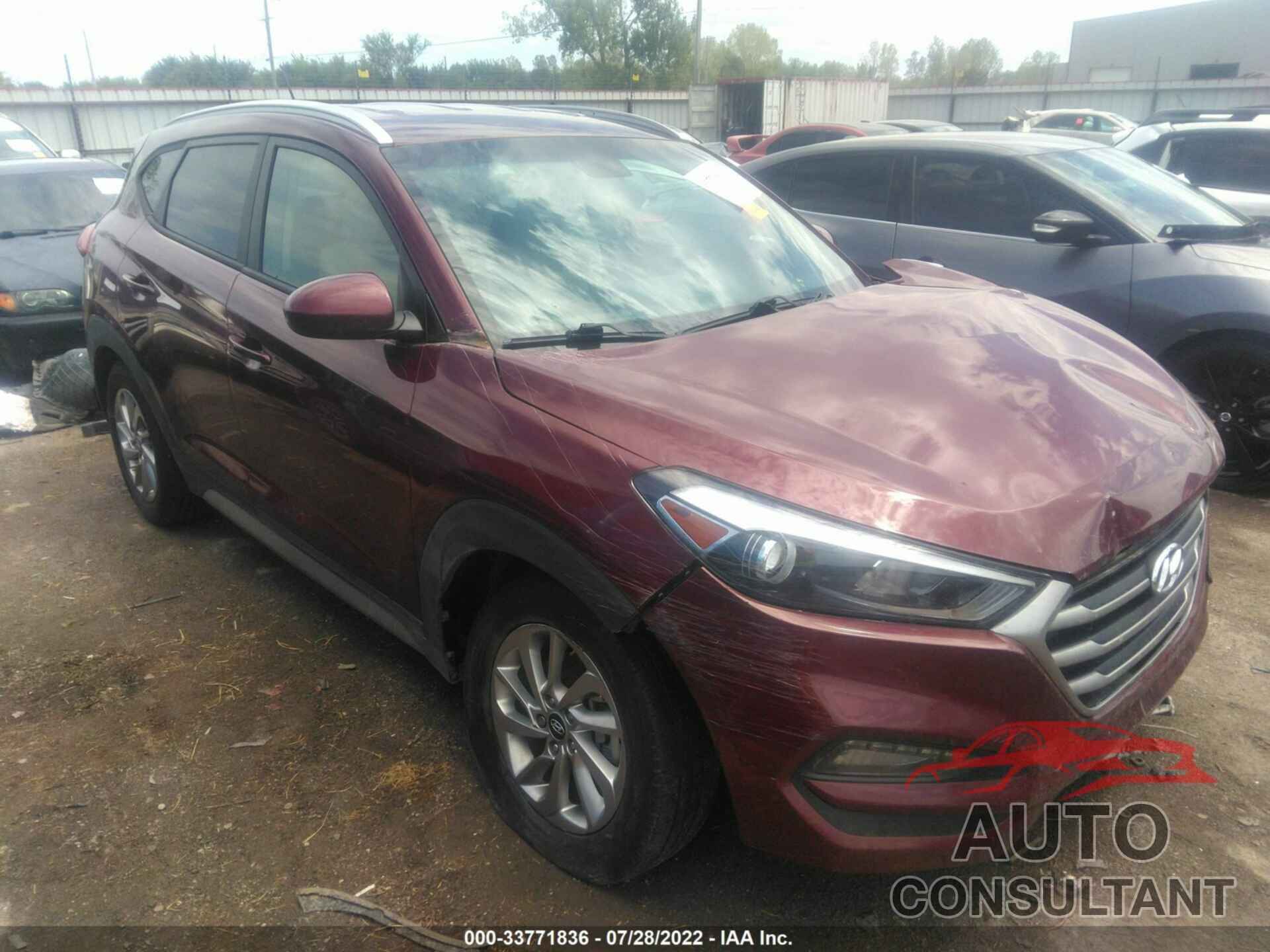 HYUNDAI TUCSON 2017 - KM8J33A49HU486323