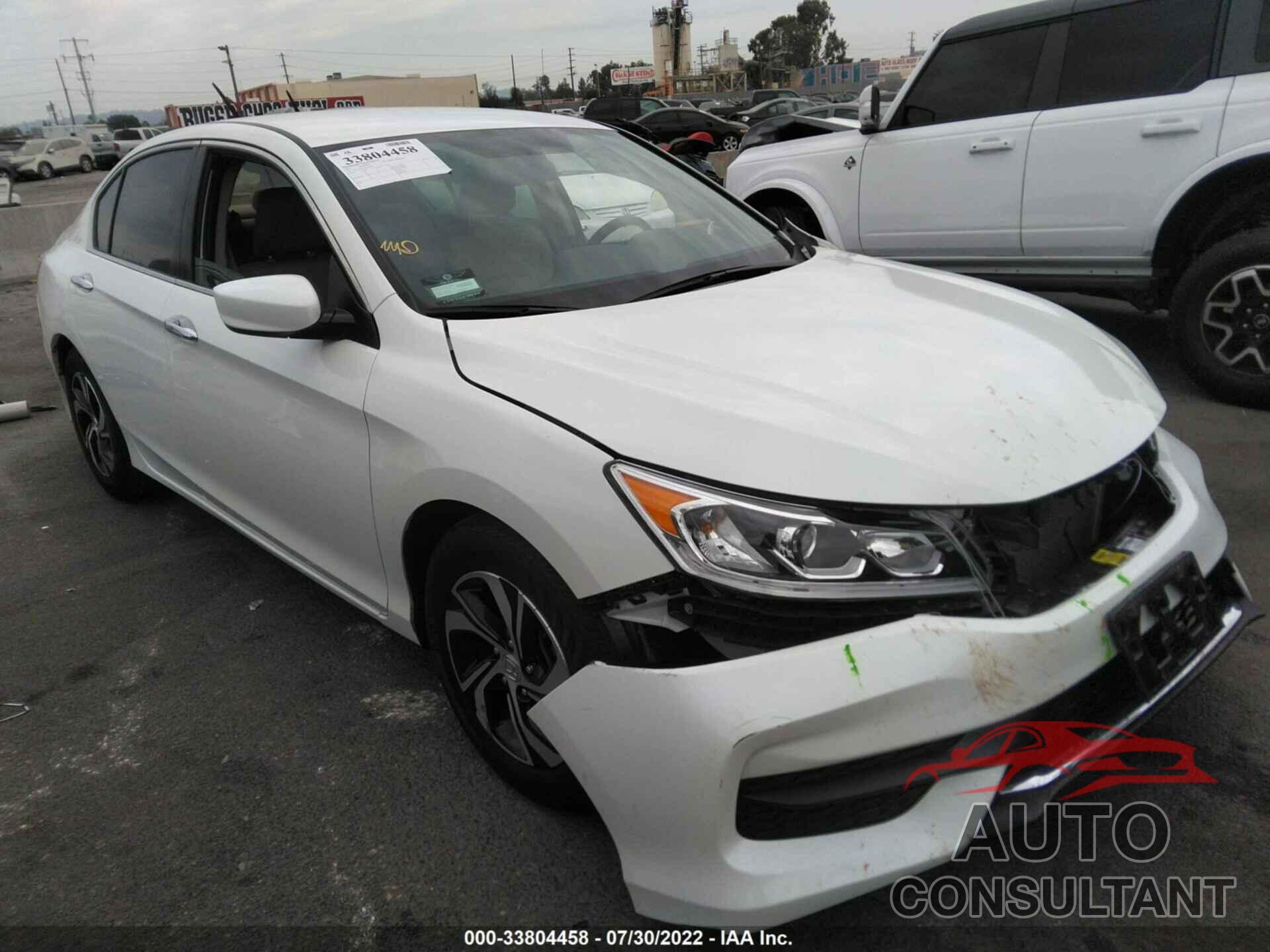 HONDA ACCORD SEDAN 2016 - 1HGCR2F35GA185281