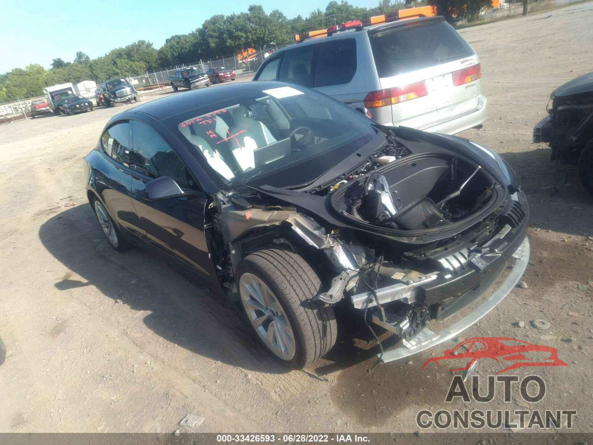 TESLA MODEL 3 2021 - 5YJ3E1EA7MF922116