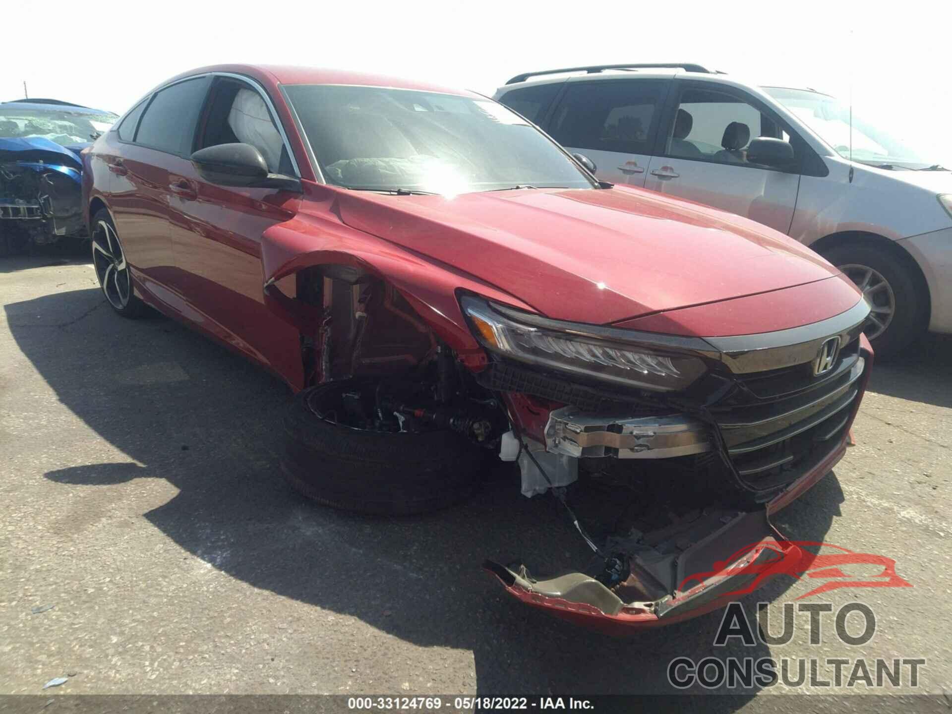 HONDA ACCORD SEDAN 2021 - 1HGCV1F34MA090244