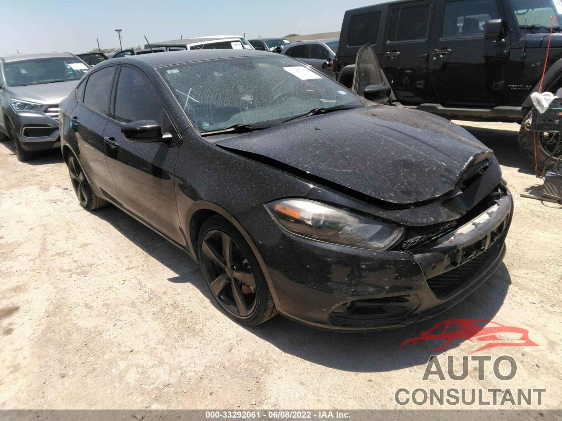 DODGE DART 2016 - 1C3CDFBB0GD506065