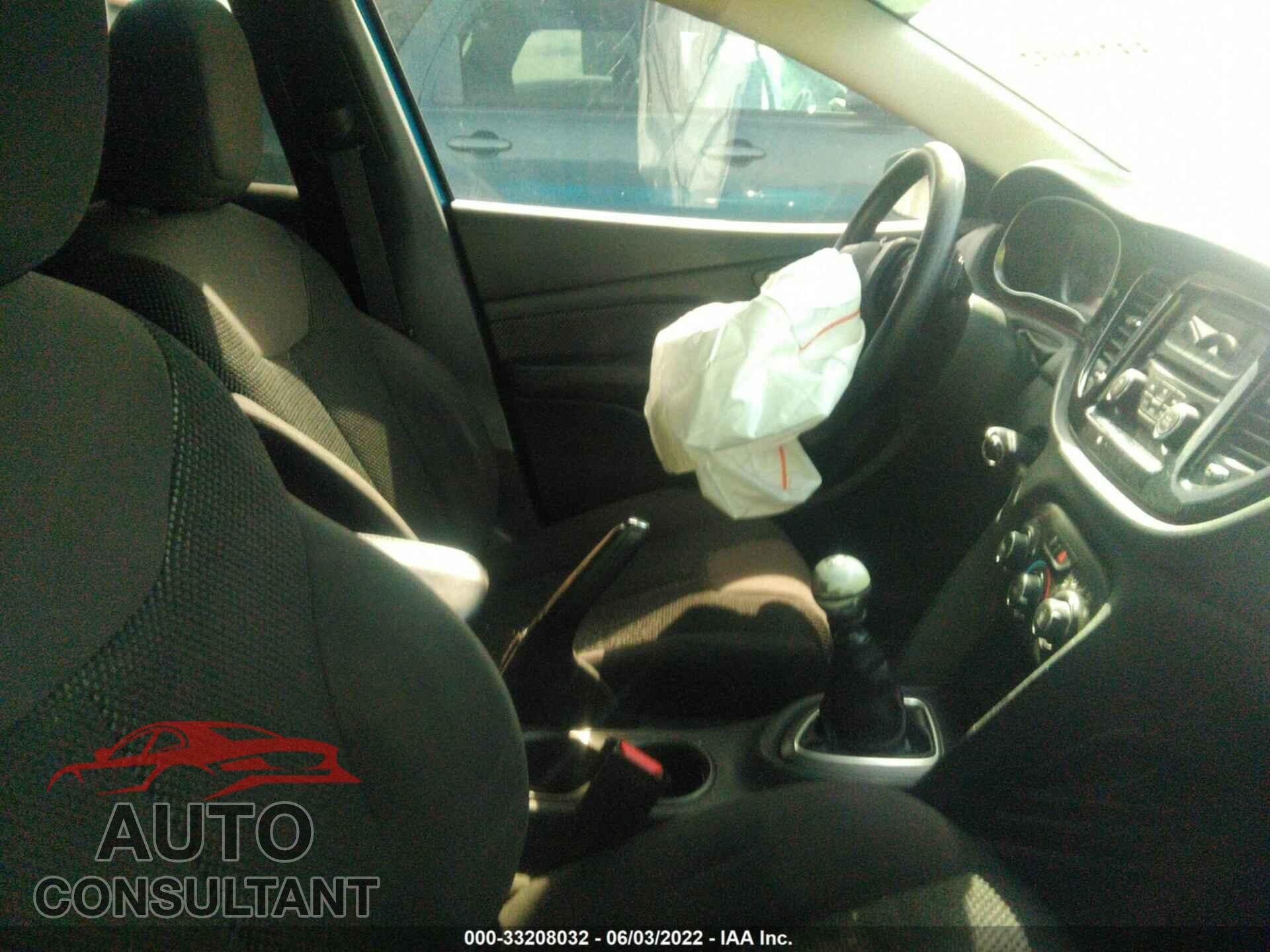 DODGE DART 2016 - 1C3CDFAA0GD504227
