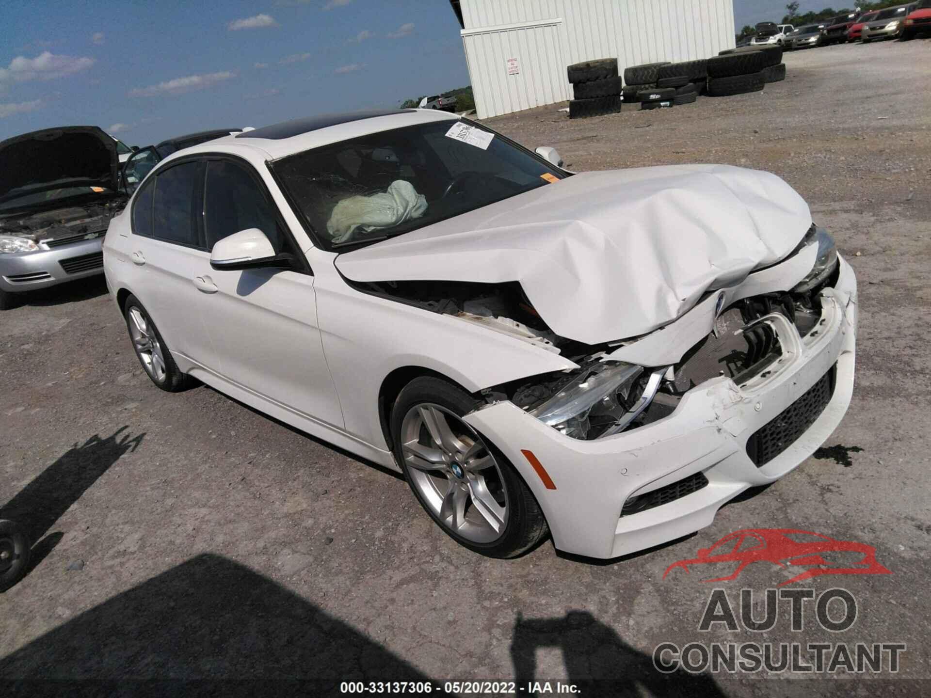 BMW 3 SERIES 2016 - WBA8B3G52GNT91971