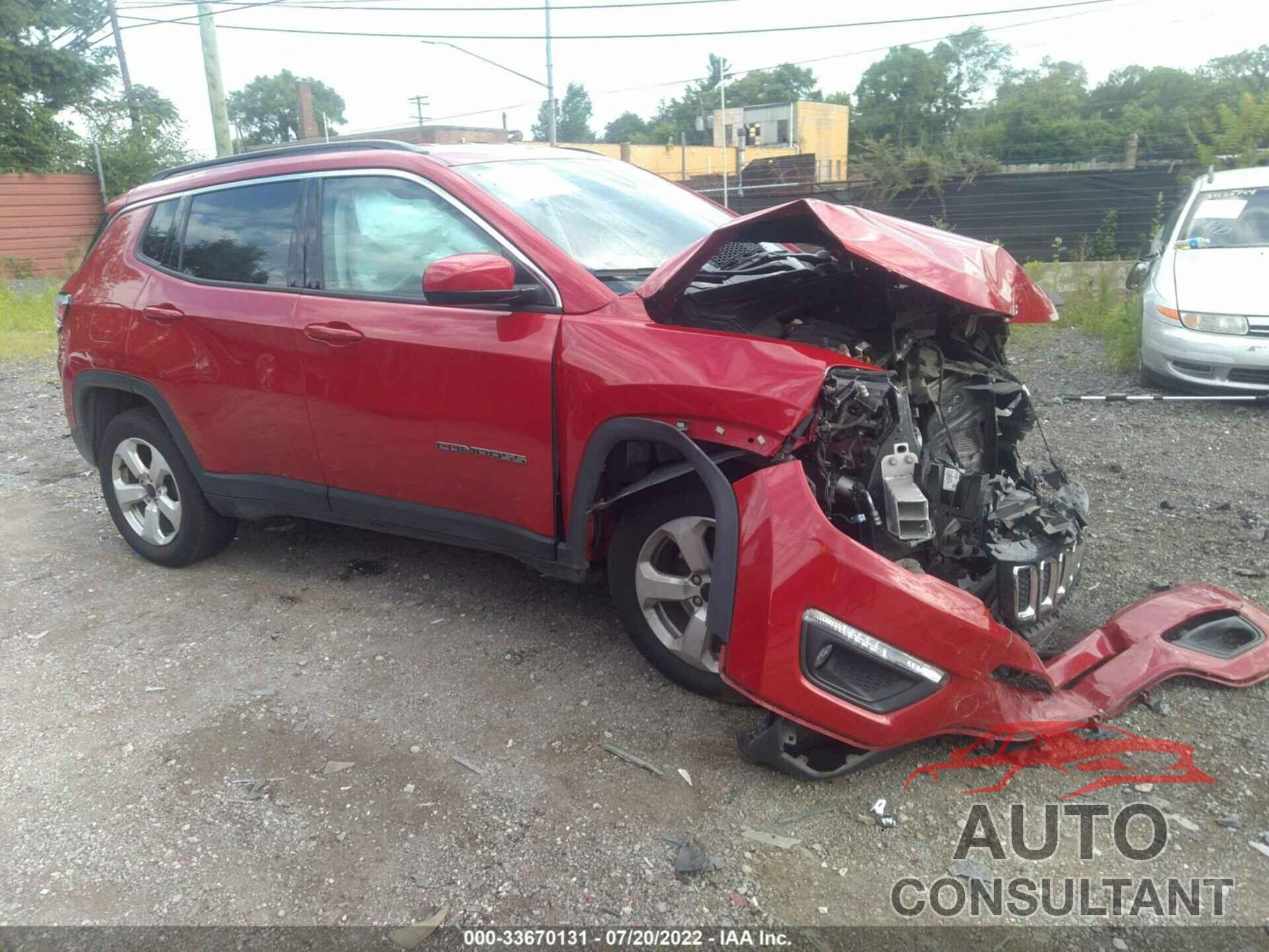 JEEP COMPASS 2018 - 3C4NJDBB8JT185668