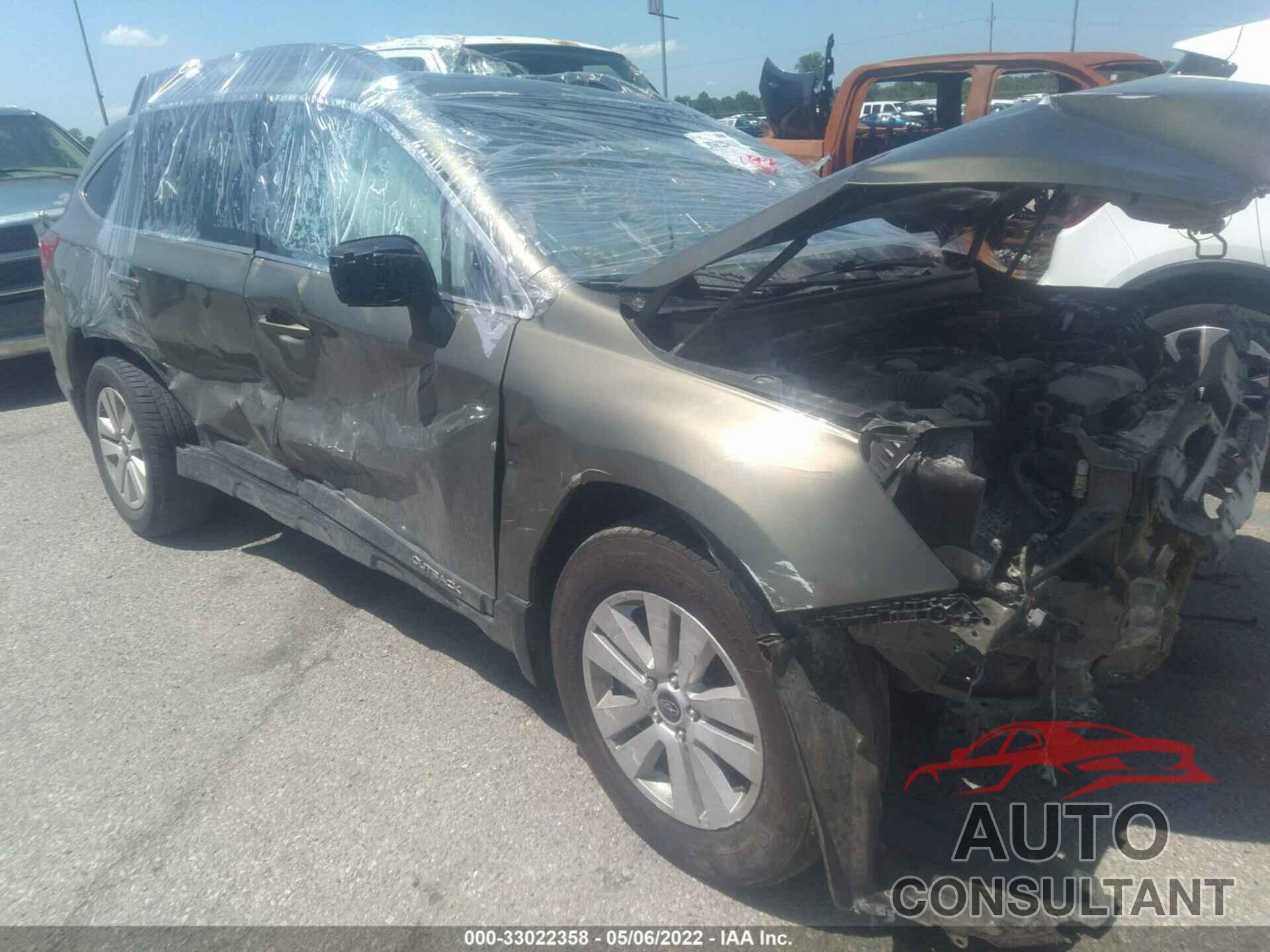 SUBARU OUTBACK 2016 - 4S4BSBEC2G3230452
