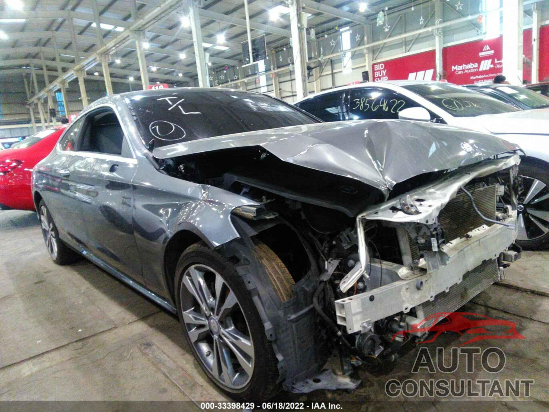MERCEDES-BENZ C-CLASS 2017 - 00DWJ4KB2HF397237