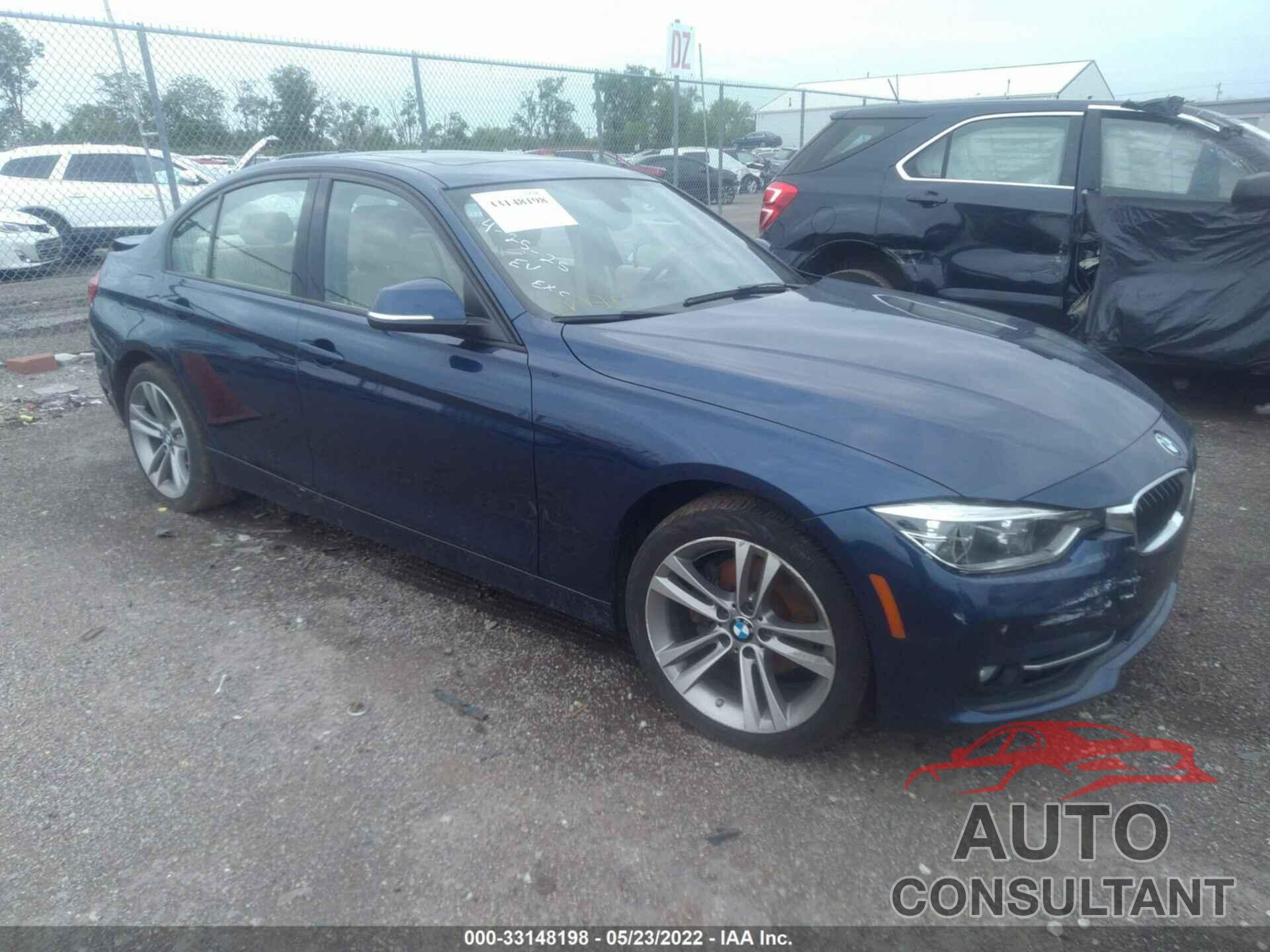BMW 3 SERIES 2016 - WBA8E3G56GNT76736