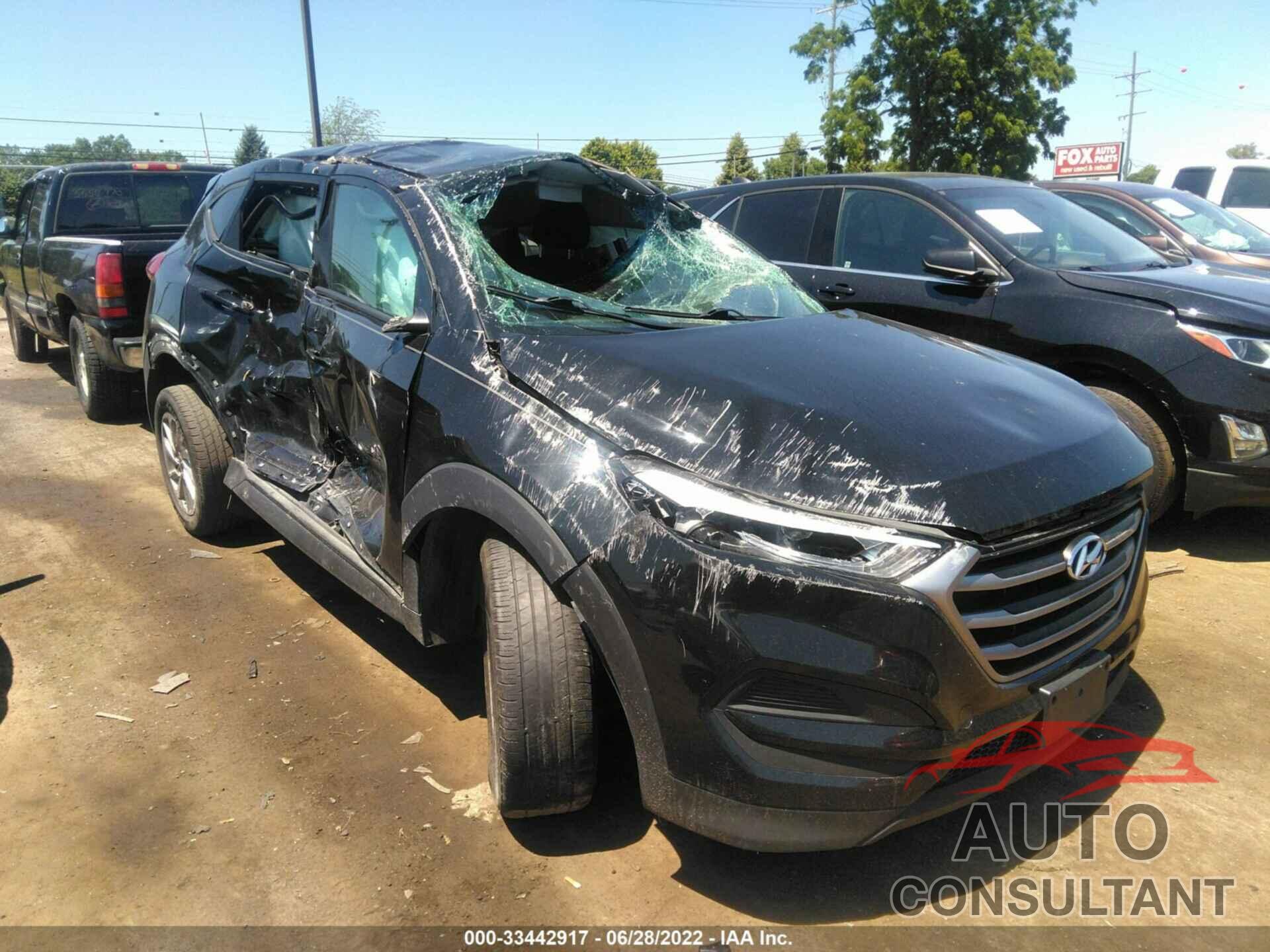 HYUNDAI TUCSON 2017 - KM8J23A43HU391582