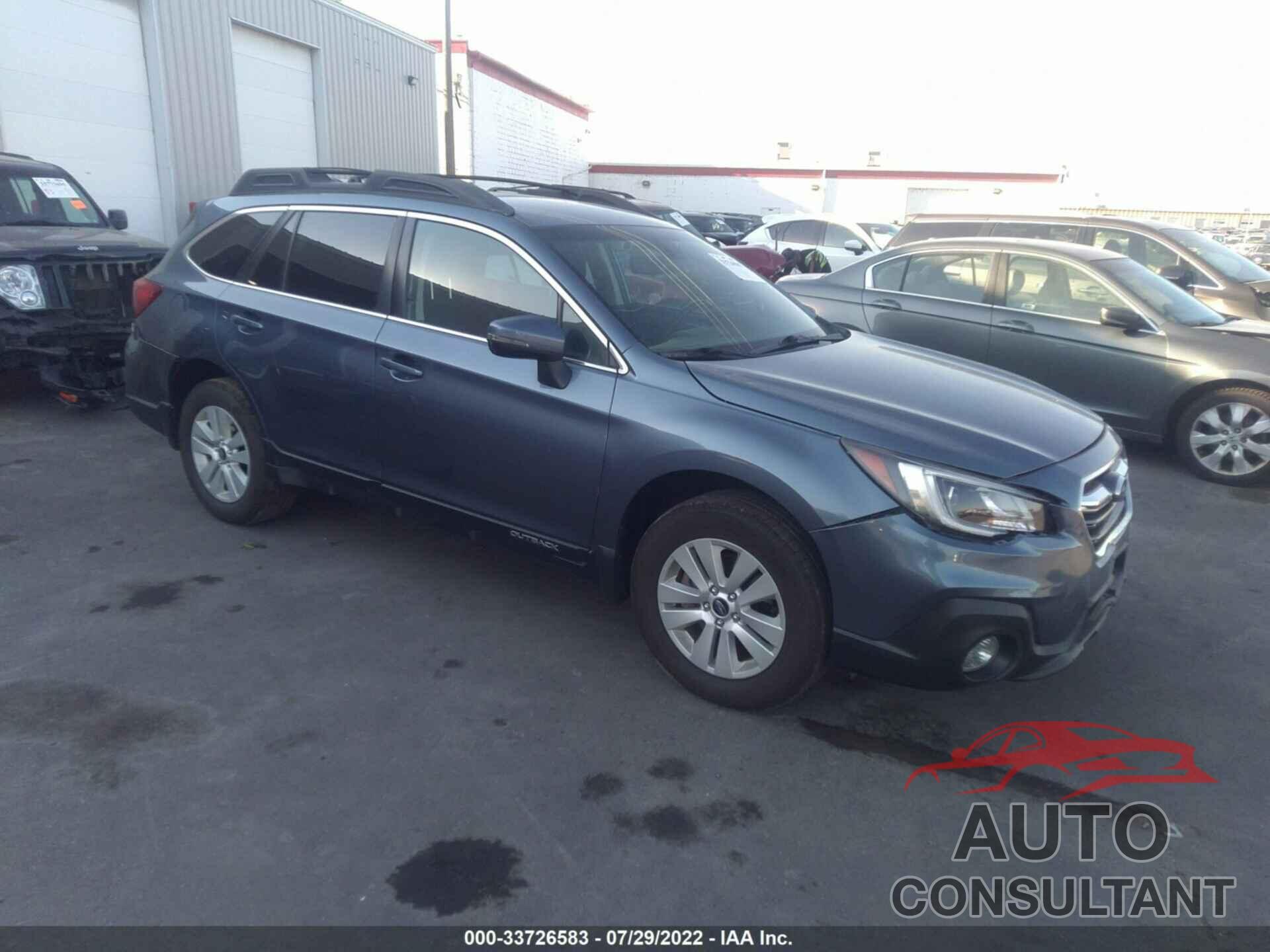 SUBARU OUTBACK 2018 - 4S4BSAFC3J3309077