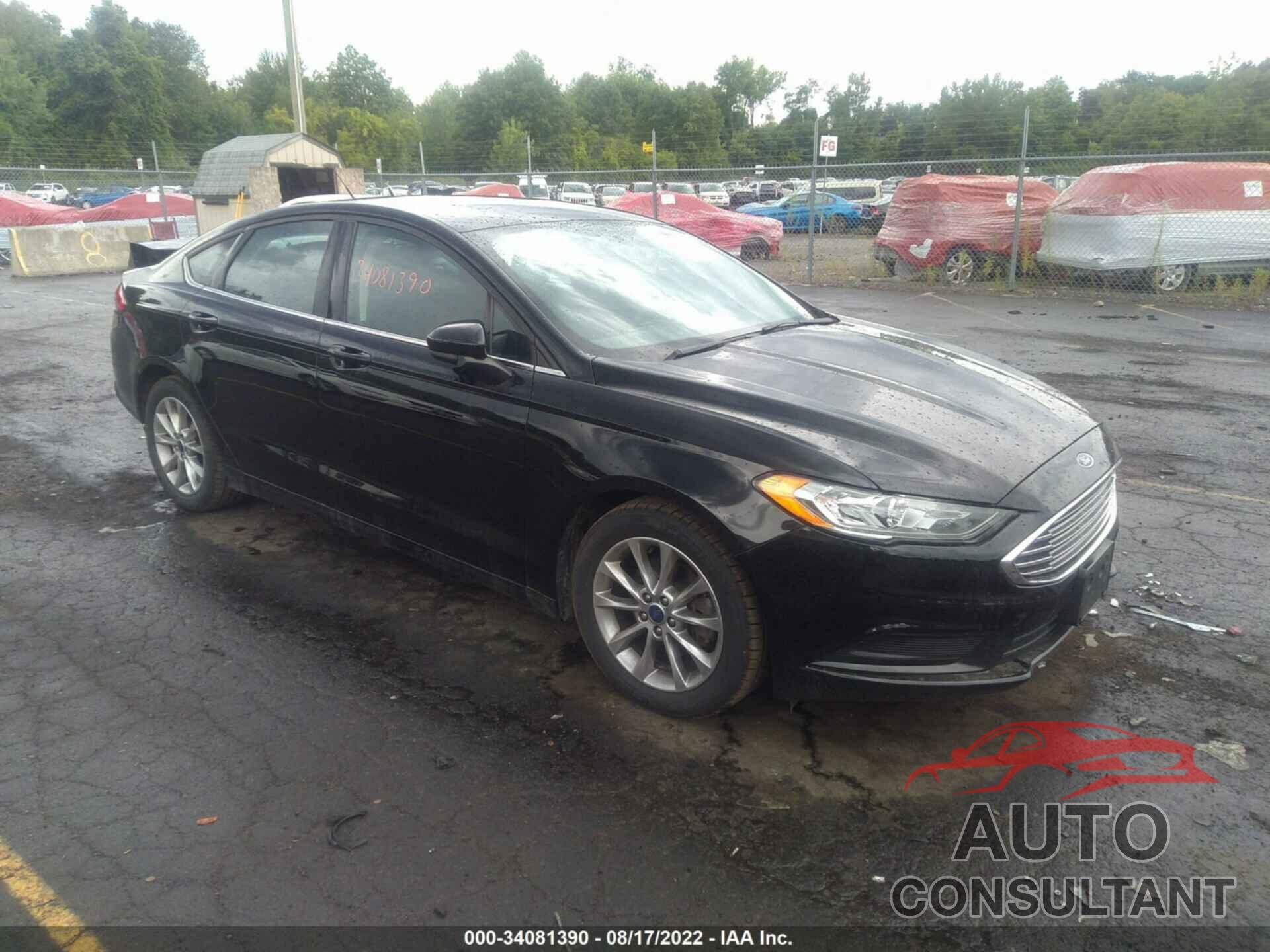 FORD FUSION 2017 - 3FA6P0H74HR400930