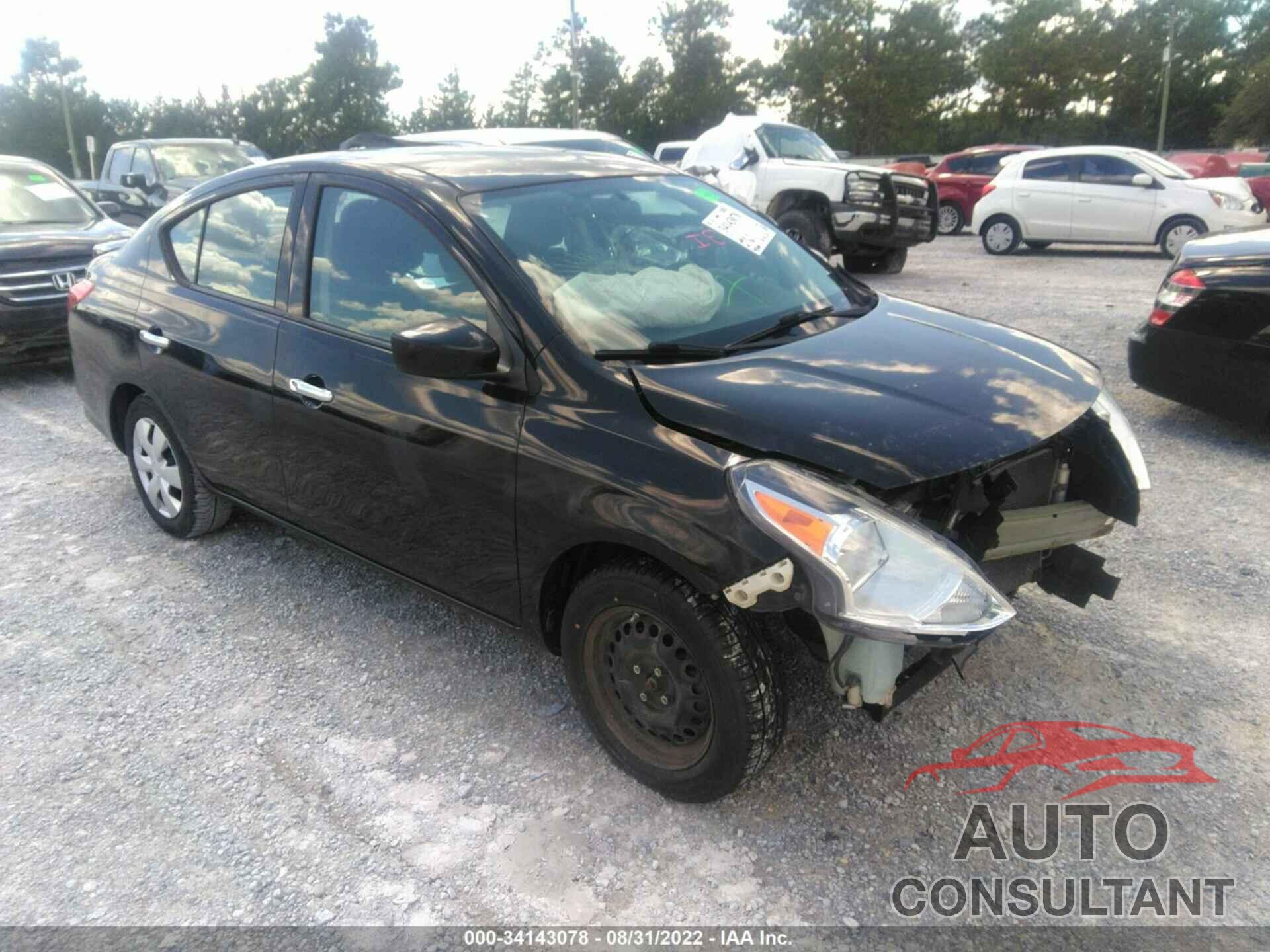 NISSAN VERSA 2016 - 3N1CN7AP7GL809613