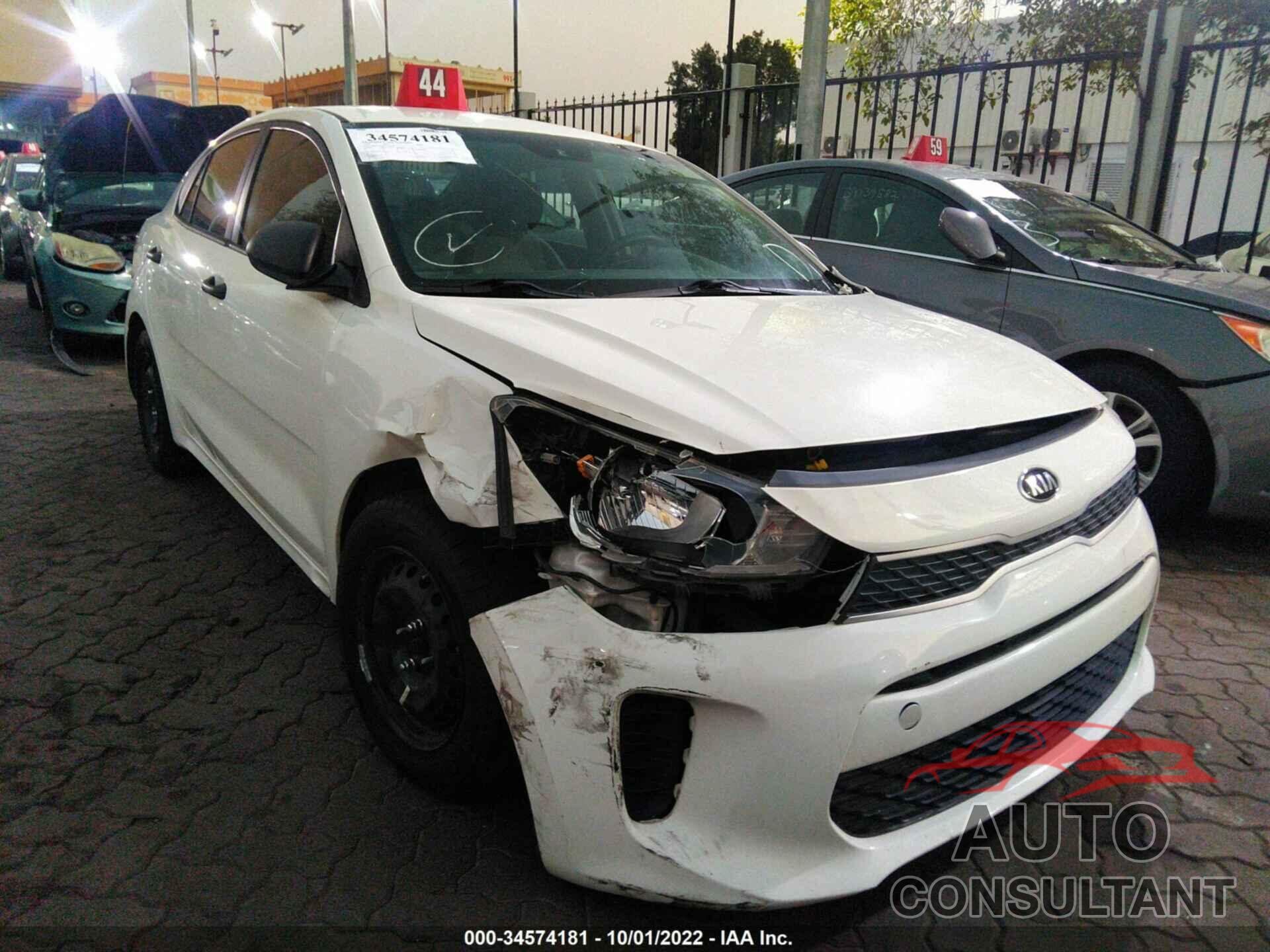 KIA RIO 2018 - 00PA24ABXJE071902