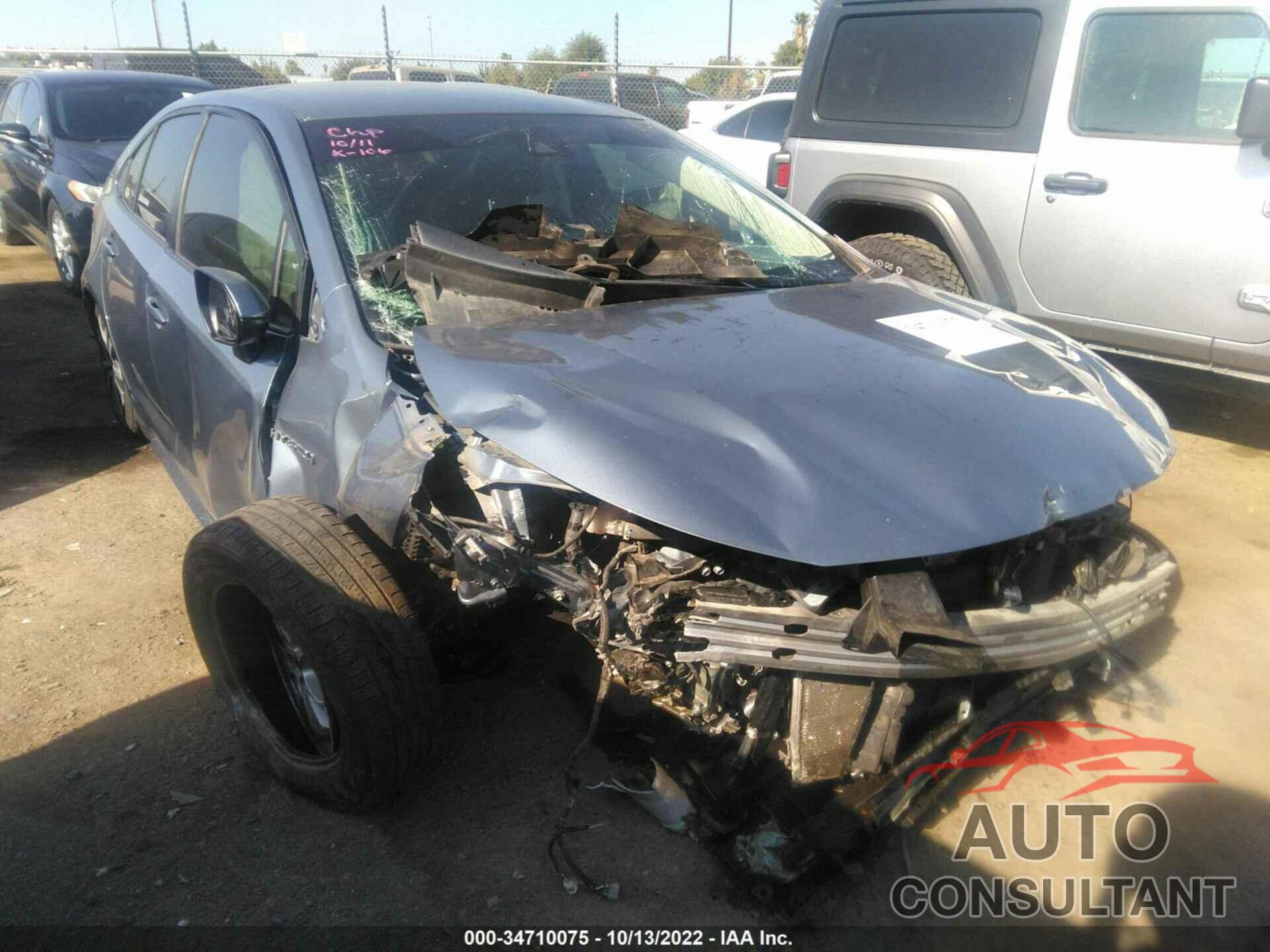 TOYOTA COROLLA 2020 - JTDEBRBE8LJ001778