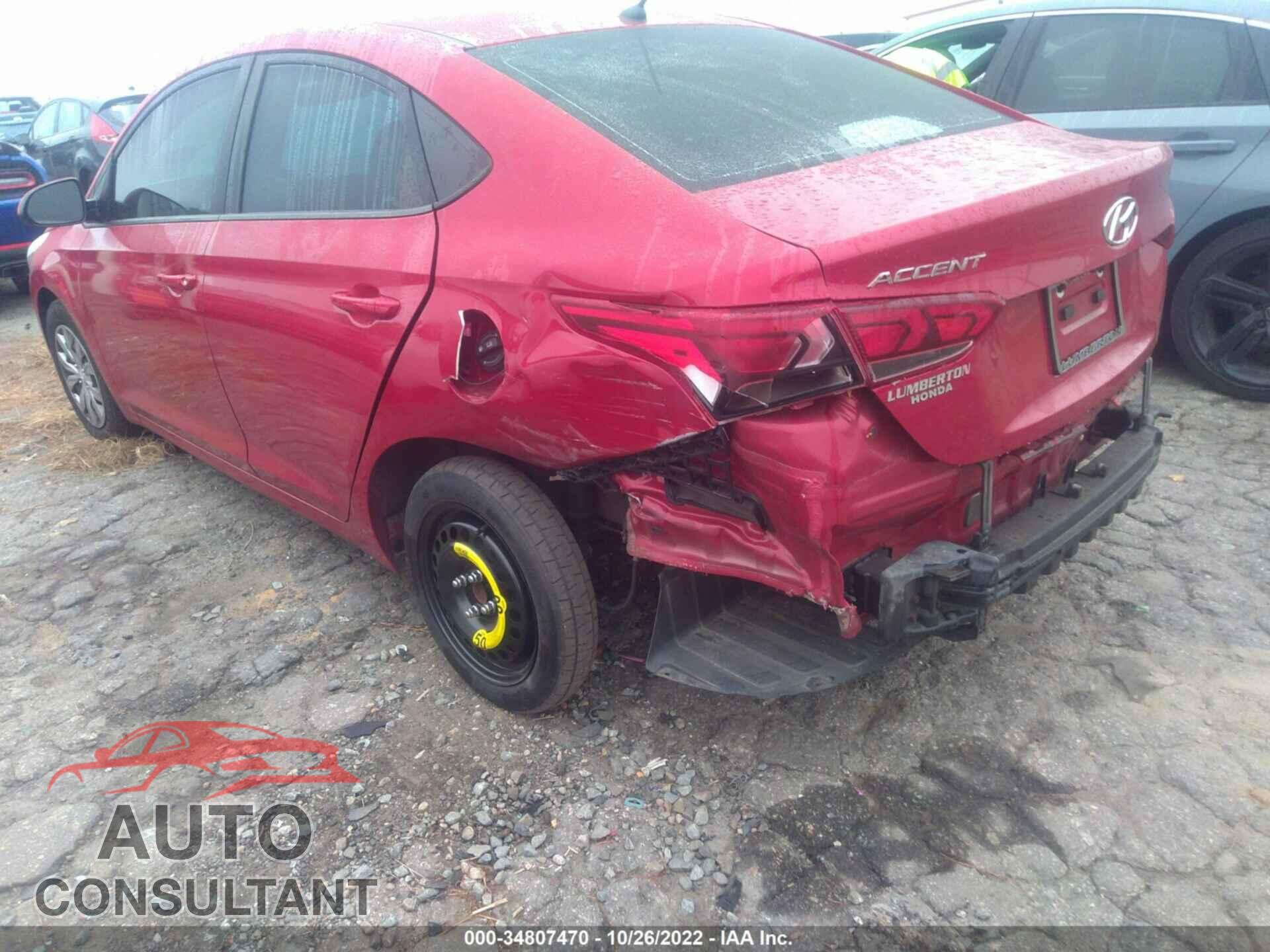 HYUNDAI ACCENT 2019 - 3KPC24A32KE083030