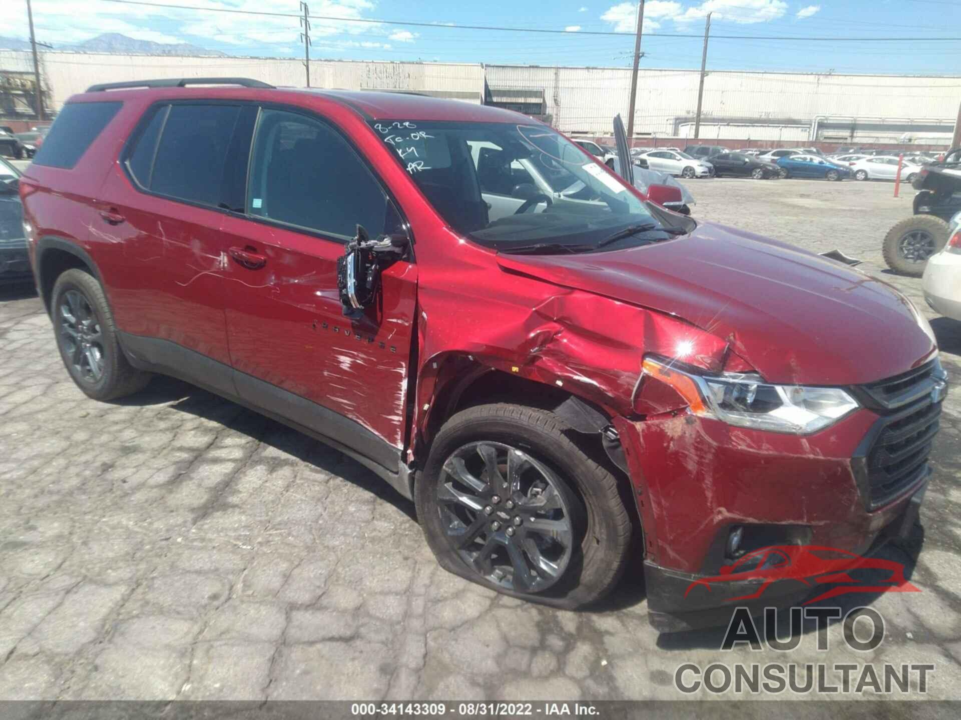 CHEVROLET TRAVERSE 2021 - 1GNERJKW4MJ106672